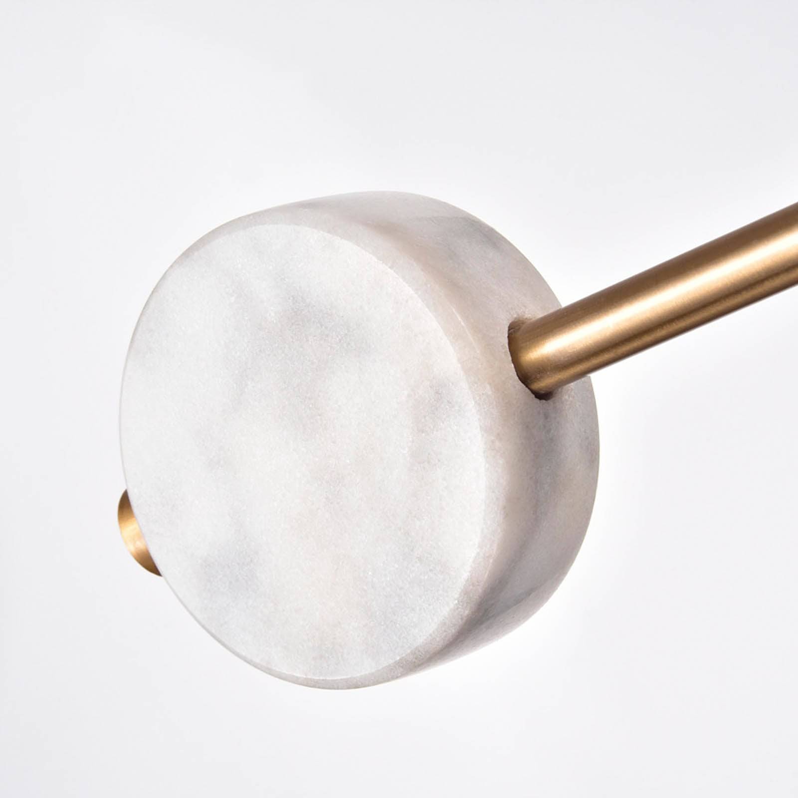 Industrial Pendant Lamp With Natural Marble Cl1203A-G - Pendant Lamps - ebarza Furniture UAE | Shop Modern Furniture in Abu Dhabi & Dubai - مفروشات ايبازرا في الامارات | تسوق اثاث عصري وديكورات مميزة في دبي وابوظبي