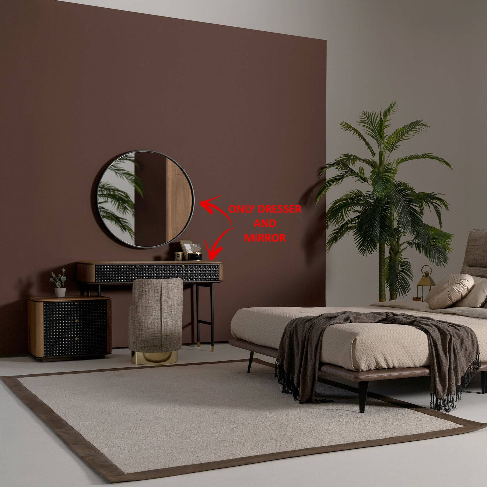 Display Item - Julia Dresser And Mirror Layla-Dresser-YAS - DISPLAY ITEM - ebarza Furniture UAE | Shop Modern Furniture in Abu Dhabi & Dubai - مفروشات ايبازرا في الامارات | تسوق اثاث عصري وديكورات مميزة في دبي وابوظبي