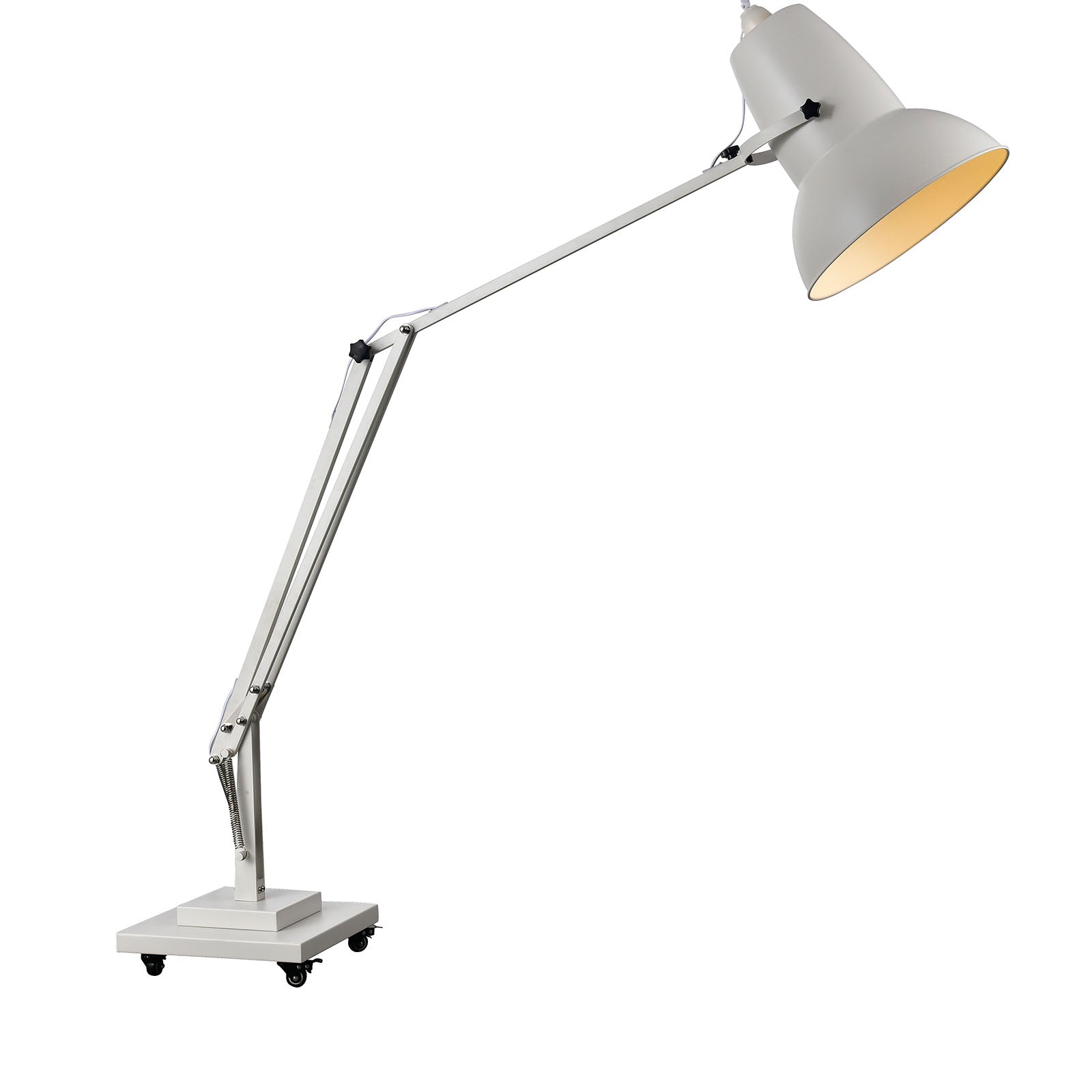 Jumbo Retro Floor Lamp Cl1224-W - Floor Lamps - ebarza Furniture UAE | Shop Modern Furniture in Abu Dhabi & Dubai - مفروشات ايبازرا في الامارات | تسوق اثاث عصري وديكورات مميزة في دبي وابوظبي