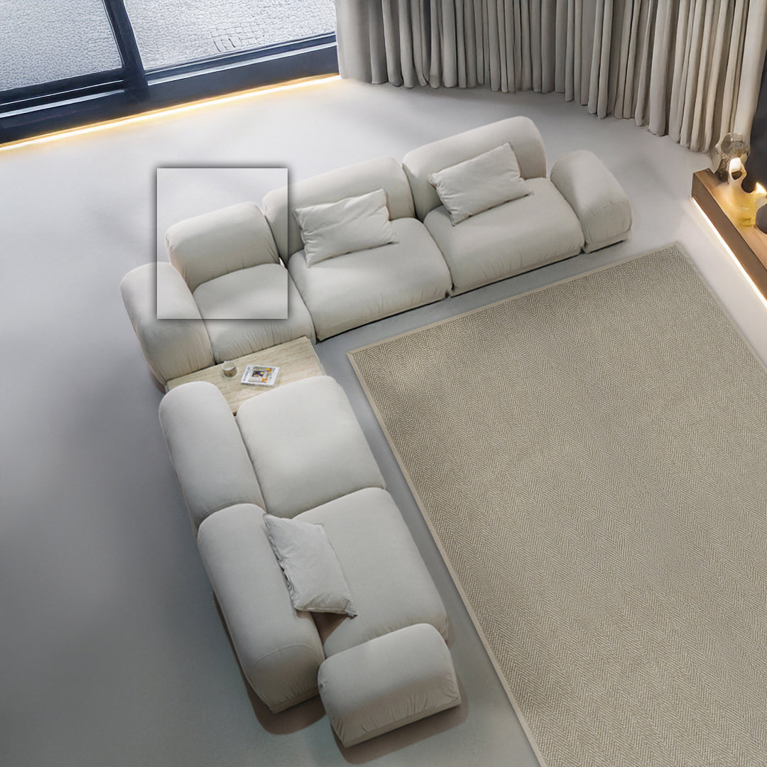 Kaisa Modular Short Backrest PZ-SOFA-101/Short BR - Sofas - ebarza Furniture UAE | Shop Modern Furniture in Abu Dhabi & Dubai - مفروشات ايبازرا في الامارات | تسوق اثاث عصري وديكورات مميزة في دبي وابوظبي