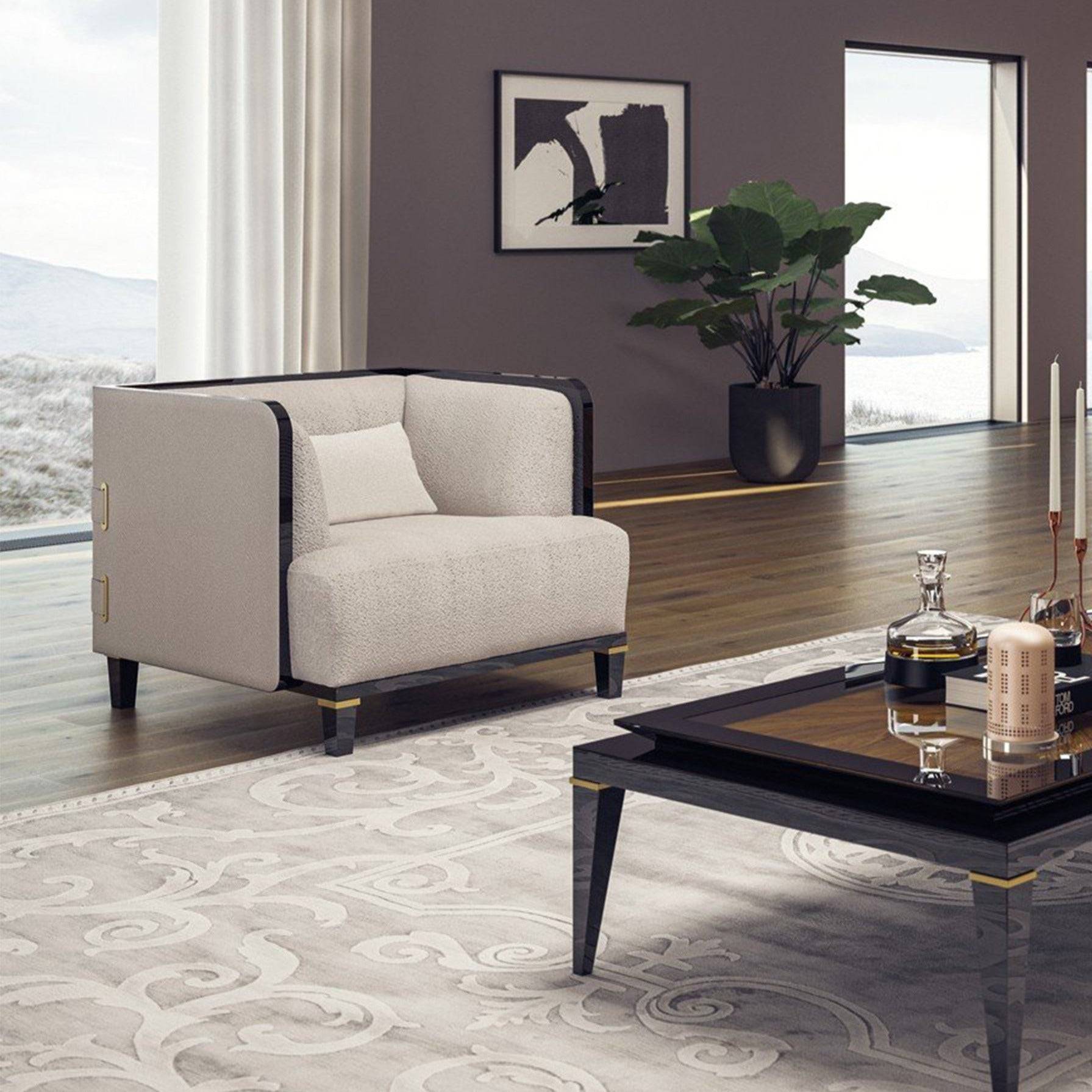 Kant Armchair Kant-Chair - Armchairs - ebarza Furniture UAE | Shop Modern Furniture in Abu Dhabi & Dubai - مفروشات ايبازرا في الامارات | تسوق اثاث عصري وديكورات مميزة في دبي وابوظبي