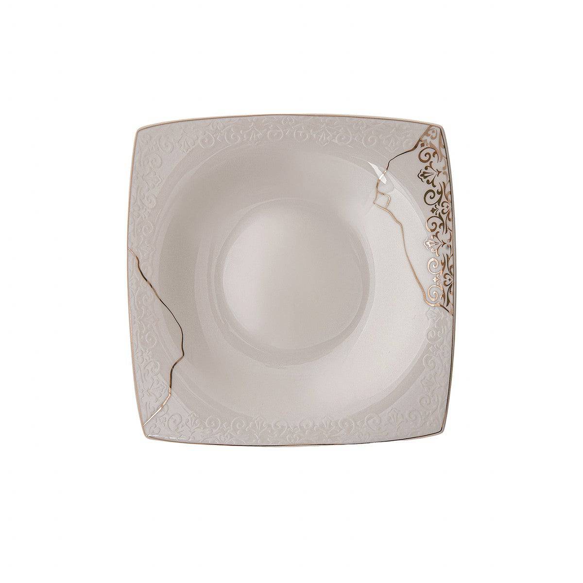 Karaca Fine Pearl Era 26 Pieces Breakfast Set For 6 Persons 153.03.08.1115 - Dinnerware Sets - ebarza Furniture UAE | Shop Modern Furniture in Abu Dhabi & Dubai - مفروشات ايبازرا في الامارات | تسوق اثاث عصري وديكورات مميزة في دبي وابوظبي