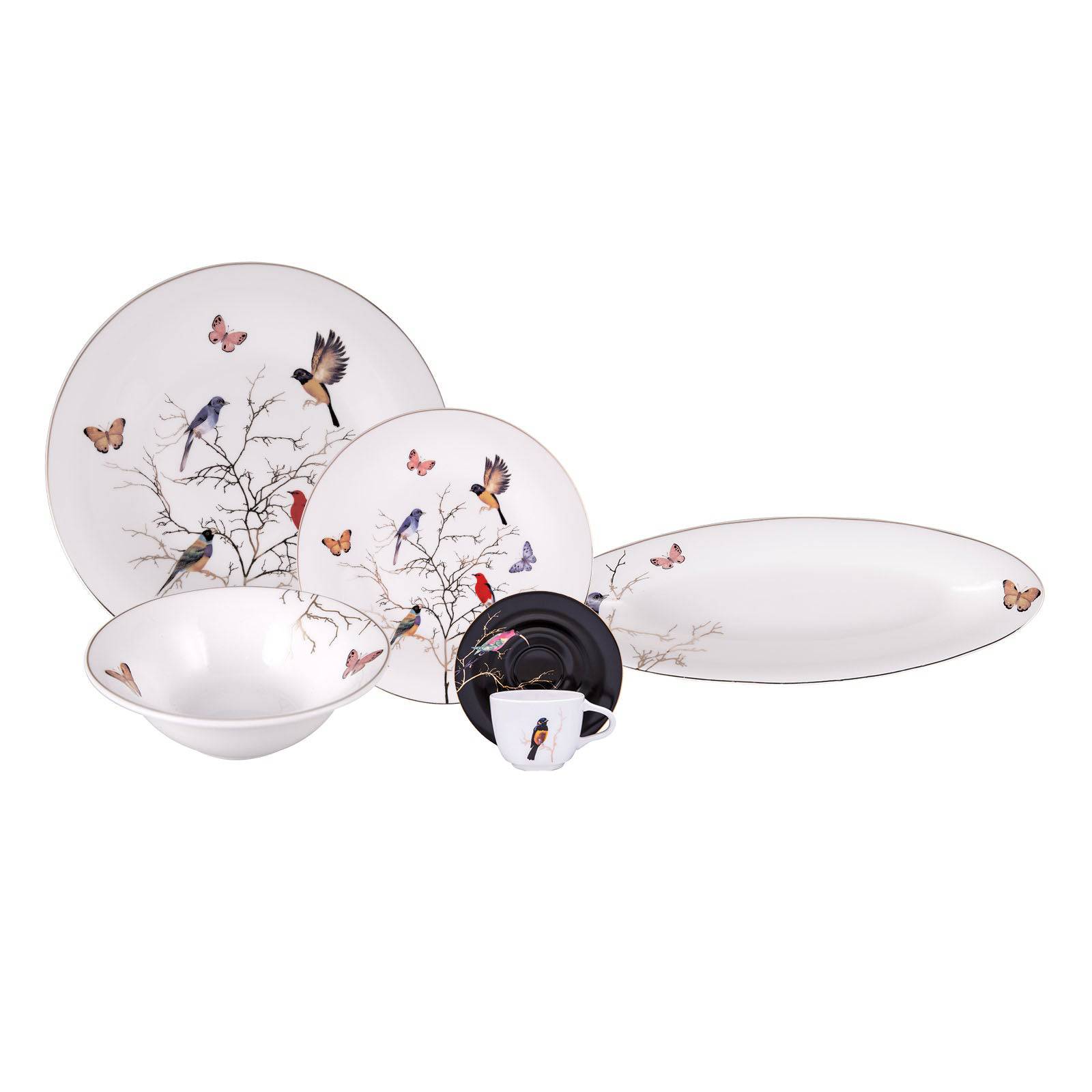 Karaca Fine Pearl Grace Black 26 Piece Pearl Set 153.03.07.5709 - Dinnerware Sets - ebarza Furniture UAE | Shop Modern Furniture in Abu Dhabi & Dubai - مفروشات ايبازرا في الامارات | تسوق اثاث عصري وديكورات مميزة في دبي وابوظبي