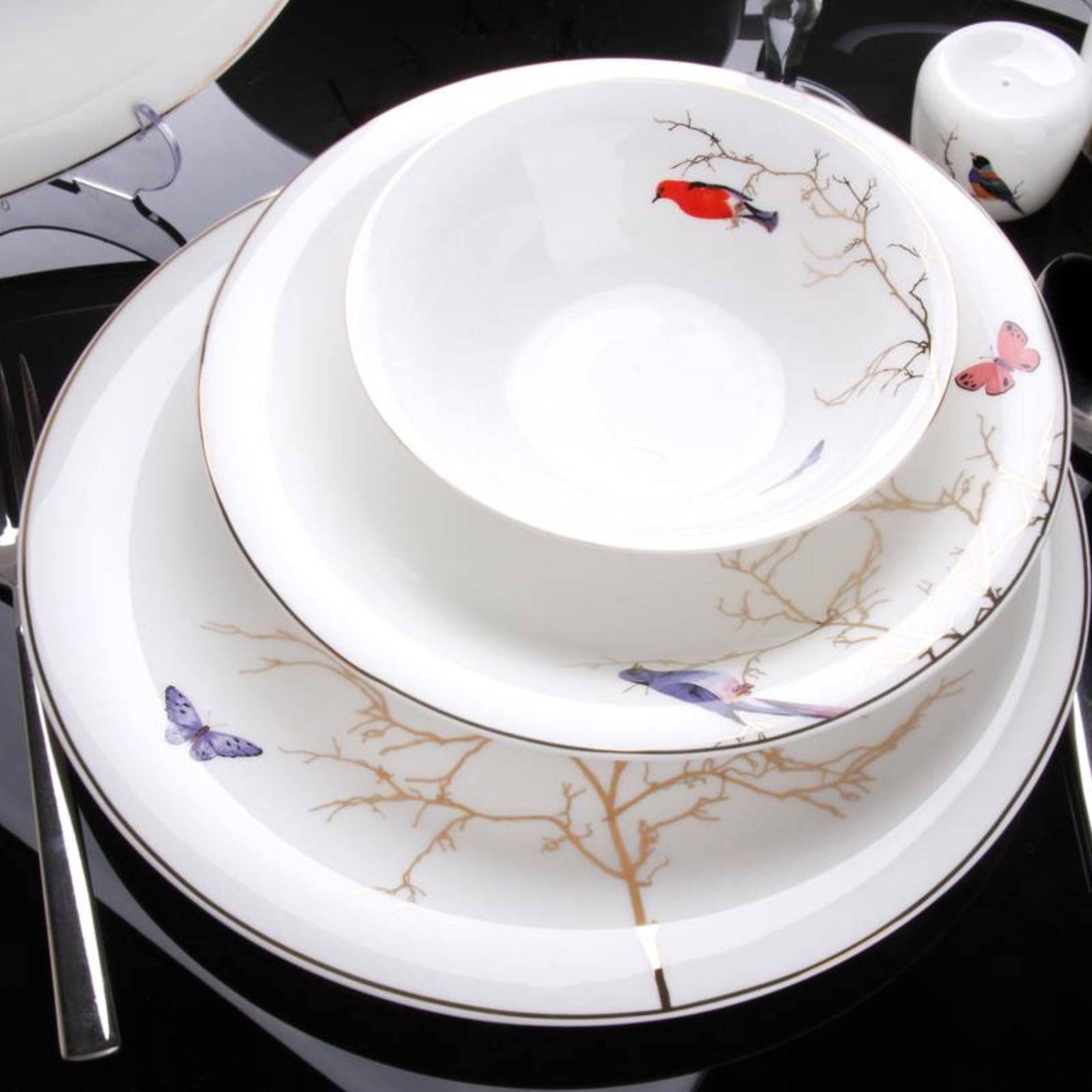 Karaca Fine Pearl Grace Black 26 Piece Pearl Set 153.03.07.5709 - Dinnerware Sets - ebarza Furniture UAE | Shop Modern Furniture in Abu Dhabi & Dubai - مفروشات ايبازرا في الامارات | تسوق اثاث عصري وديكورات مميزة في دبي وابوظبي