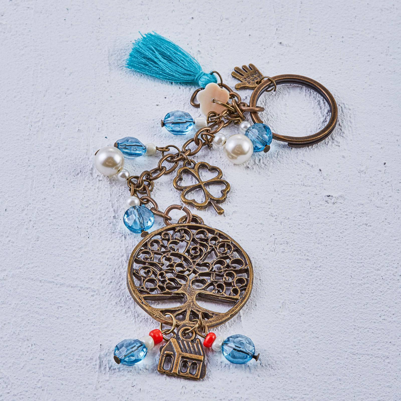 Karaca Handmade Keychain 153.19.01.1480 - Keychains - ebarza Furniture UAE | Shop Modern Furniture in Abu Dhabi & Dubai - مفروشات ايبازرا في الامارات | تسوق اثاث عصري وديكورات مميزة في دبي وابوظبي