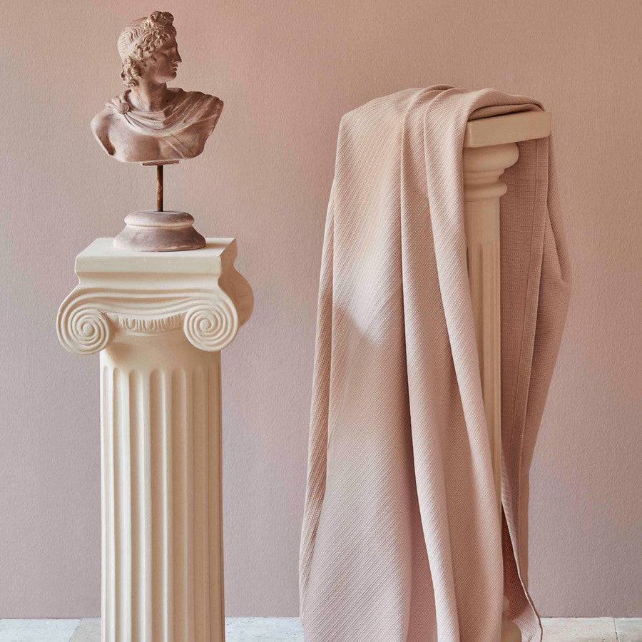 Karaca Home Back To Basic Powder Single Pique 200.18.01.0112 - Blankets - ebarza Furniture UAE | Shop Modern Furniture in Abu Dhabi & Dubai - مفروشات ايبازرا في الامارات | تسوق اثاث عصري وديكورات مميزة في دبي وابوظبي