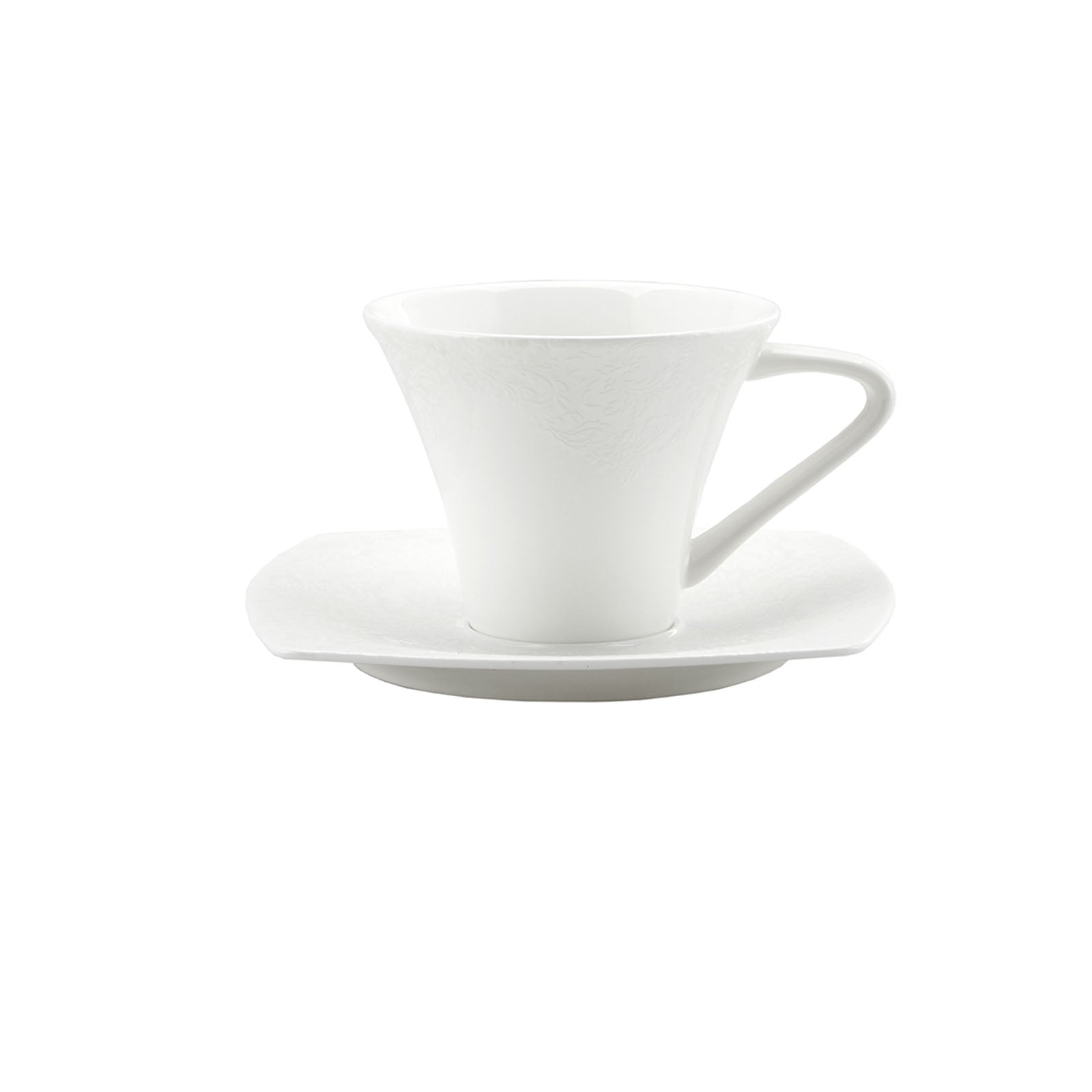 Karaca Karaca Fine Pearl Helen 26 Piece Pearl Breakfast Set Square 153.03.07.5693 - Breakfast Sets - ebarza Furniture UAE | Shop Modern Furniture in Abu Dhabi & Dubai - مفروشات ايبازرا في الامارات | تسوق اثاث عصري وديكورات مميزة في دبي وابوظبي