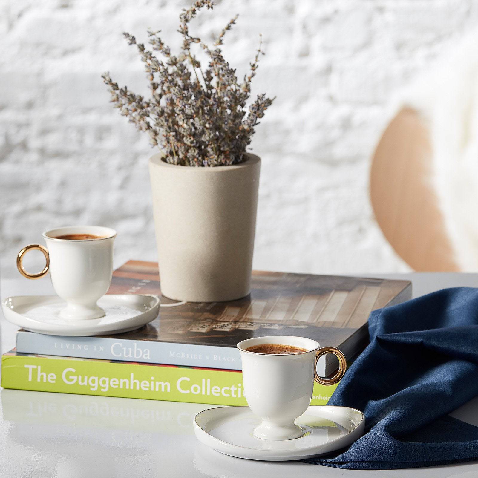 Karaca Mum Set Of 6 Coffee Cups 153.03.07.8784 - Coffee Sets - ebarza Furniture UAE | Shop Modern Furniture in Abu Dhabi & Dubai - مفروشات ايبازرا في الامارات | تسوق اثاث عصري وديكورات مميزة في دبي وابوظبي