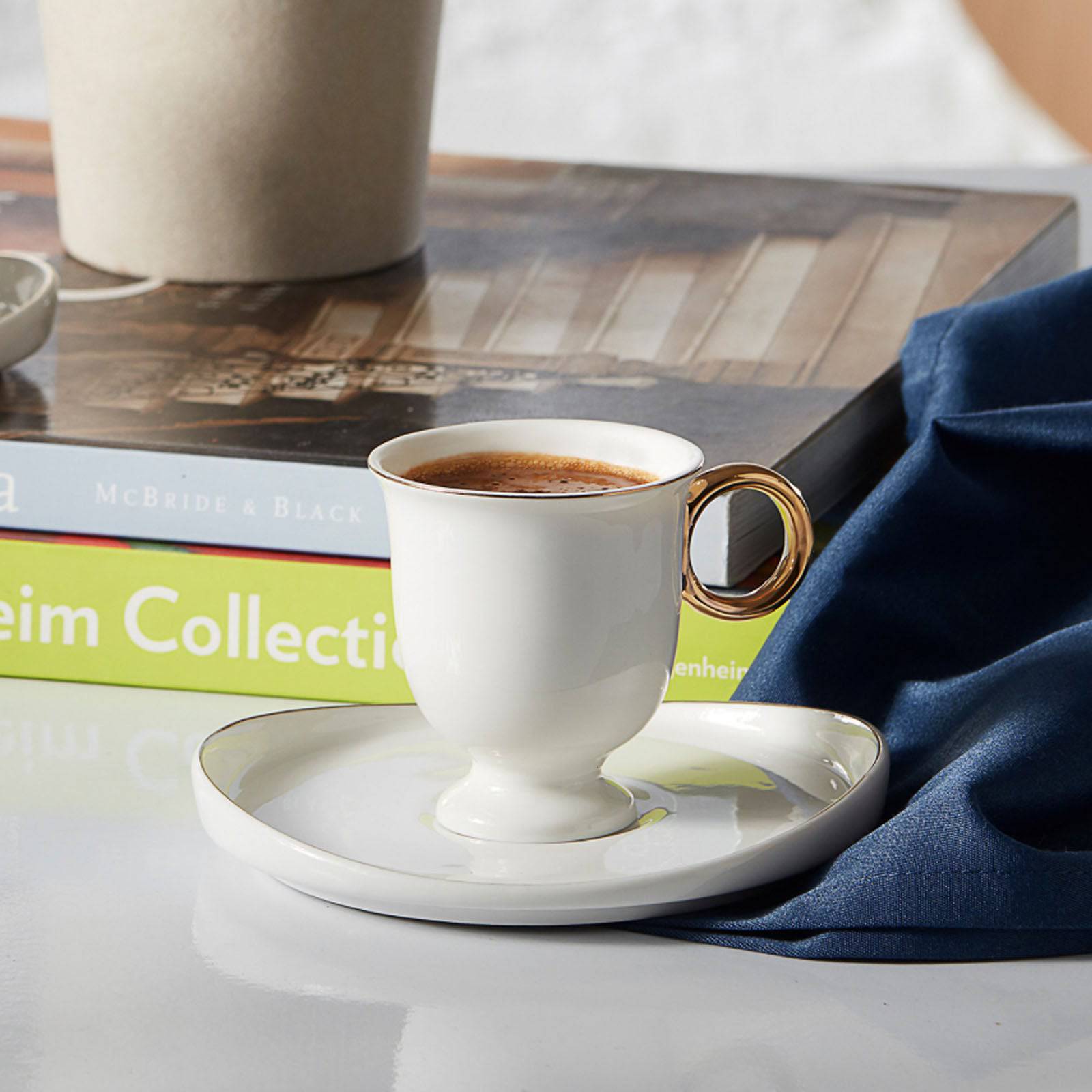 Karaca Mum Set Of 6 Coffee Cups 153.03.07.8784 - Coffee Sets - ebarza Furniture UAE | Shop Modern Furniture in Abu Dhabi & Dubai - مفروشات ايبازرا في الامارات | تسوق اثاث عصري وديكورات مميزة في دبي وابوظبي