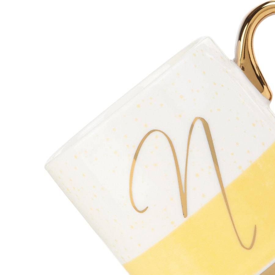 Karaca N Letter Mug 153.03.06.1621 - Mugs - ebarza Furniture UAE | Shop Modern Furniture in Abu Dhabi & Dubai - مفروشات ايبازرا في الامارات | تسوق اثاث عصري وديكورات مميزة في دبي وابوظبي