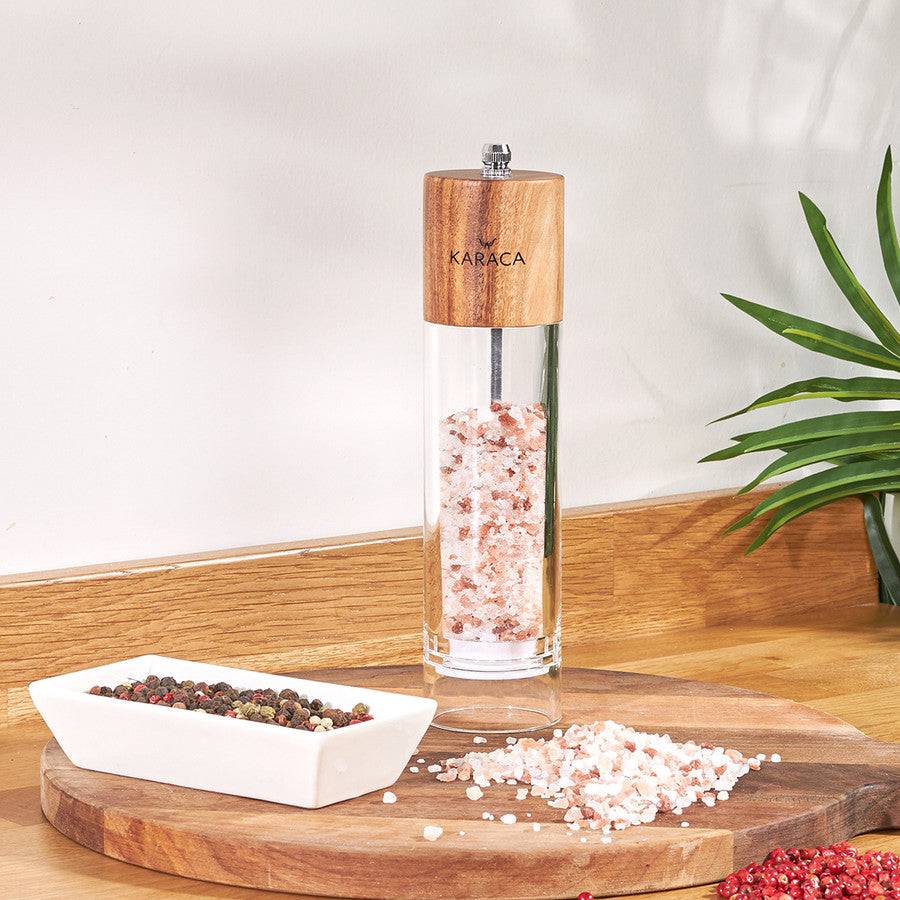 Karaca Net Spice Mill 20 Cm 153.03.06.2297 - Spice Sets - ebarza Furniture UAE | Shop Modern Furniture in Abu Dhabi & Dubai - مفروشات ايبازرا في الامارات | تسوق اثاث عصري وديكورات مميزة في دبي وابوظبي