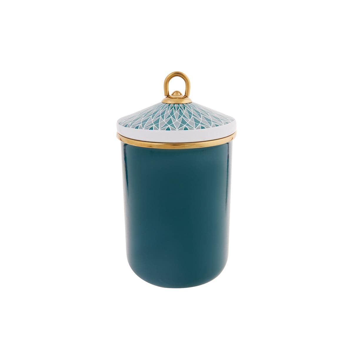 Karaca Retro Green Storage Container Medium 153.03.06.5032 - Spice Sets - ebarza Furniture UAE | Shop Modern Furniture in Abu Dhabi & Dubai - مفروشات ايبازرا في الامارات | تسوق اثاث عصري وديكورات مميزة في دبي وابوظبي