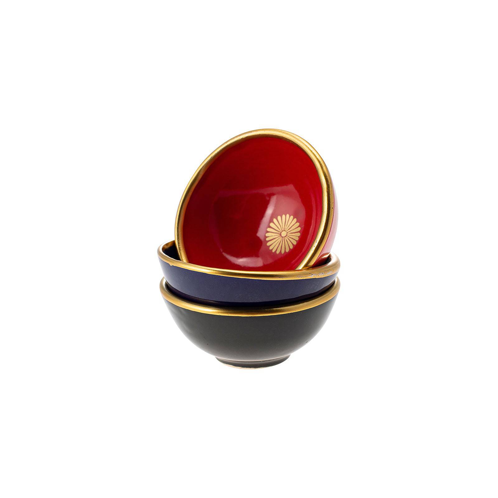 Karaca Roya 3 Star Patterned Turkish Delight Holder 153.19.01.1089 - Plates - ebarza Furniture UAE | Shop Modern Furniture in Abu Dhabi & Dubai - مفروشات ايبازرا في الامارات | تسوق اثاث عصري وديكورات مميزة في دبي وابوظبي