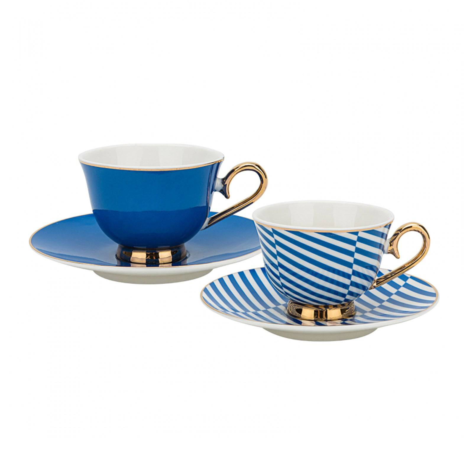 Karaca Sailor 2 Person Coffee Cup Set 153.01.01.4105 - Coffee Sets - ebarza Furniture UAE | Shop Modern Furniture in Abu Dhabi & Dubai - مفروشات ايبازرا في الامارات | تسوق اثاث عصري وديكورات مميزة في دبي وابوظبي