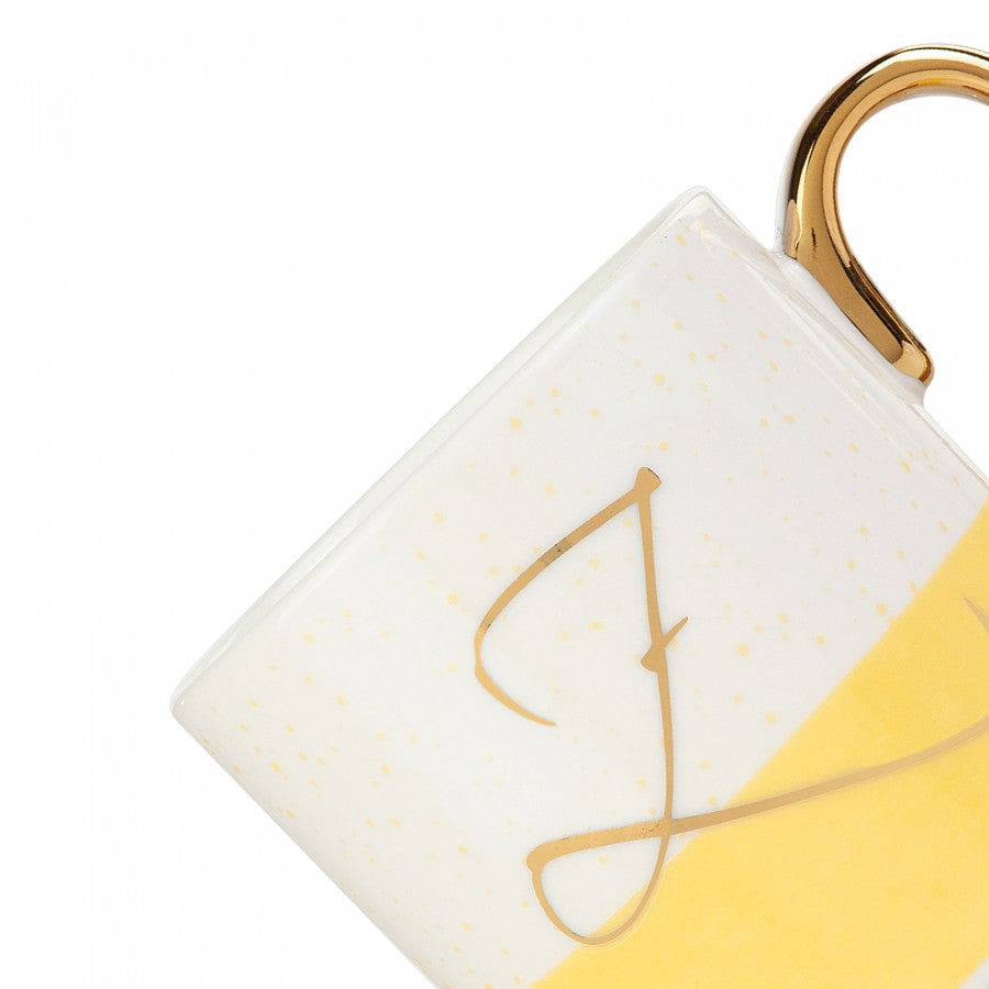 Karaca Z Letter Mug 153.03.06.1630 - Mugs - ebarza Furniture UAE | Shop Modern Furniture in Abu Dhabi & Dubai - مفروشات ايبازرا في الامارات | تسوق اثاث عصري وديكورات مميزة في دبي وابوظبي