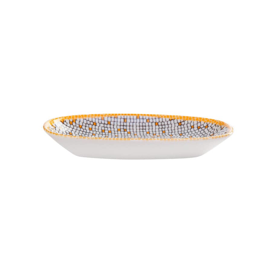 Karaca Zeugma Oval Boat 19 Cm 153.03.06.2487 - Plates - ebarza Furniture UAE | Shop Modern Furniture in Abu Dhabi & Dubai - مفروشات ايبازرا في الامارات | تسوق اثاث عصري وديكورات مميزة في دبي وابوظبي