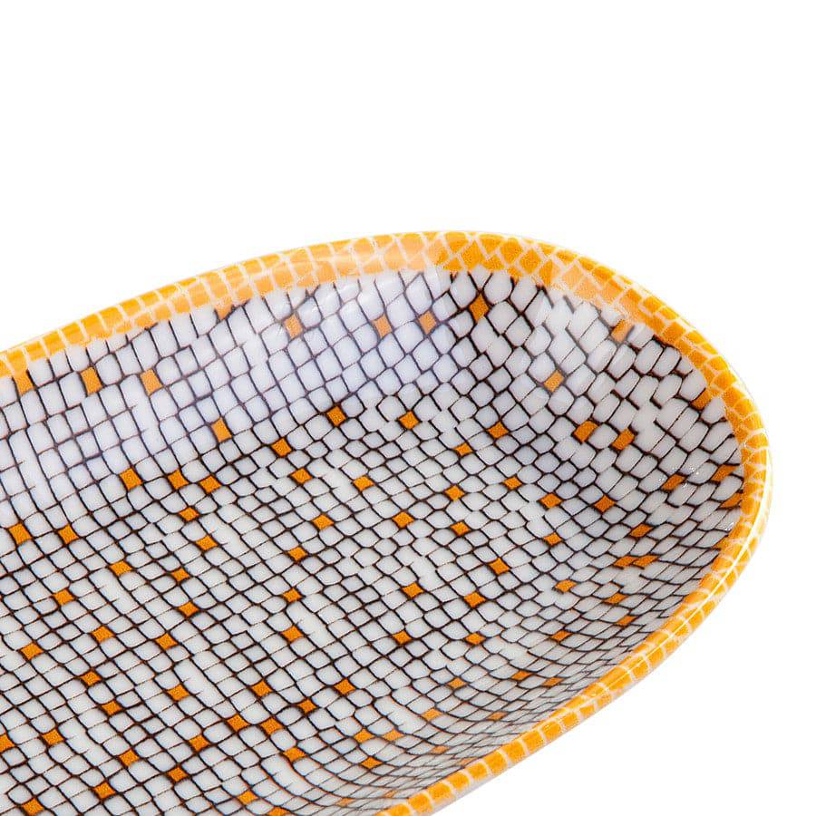 Karaca Zeugma Oval Boat 19 Cm 153.03.06.2487 - Plates - ebarza Furniture UAE | Shop Modern Furniture in Abu Dhabi & Dubai - مفروشات ايبازرا في الامارات | تسوق اثاث عصري وديكورات مميزة في دبي وابوظبي