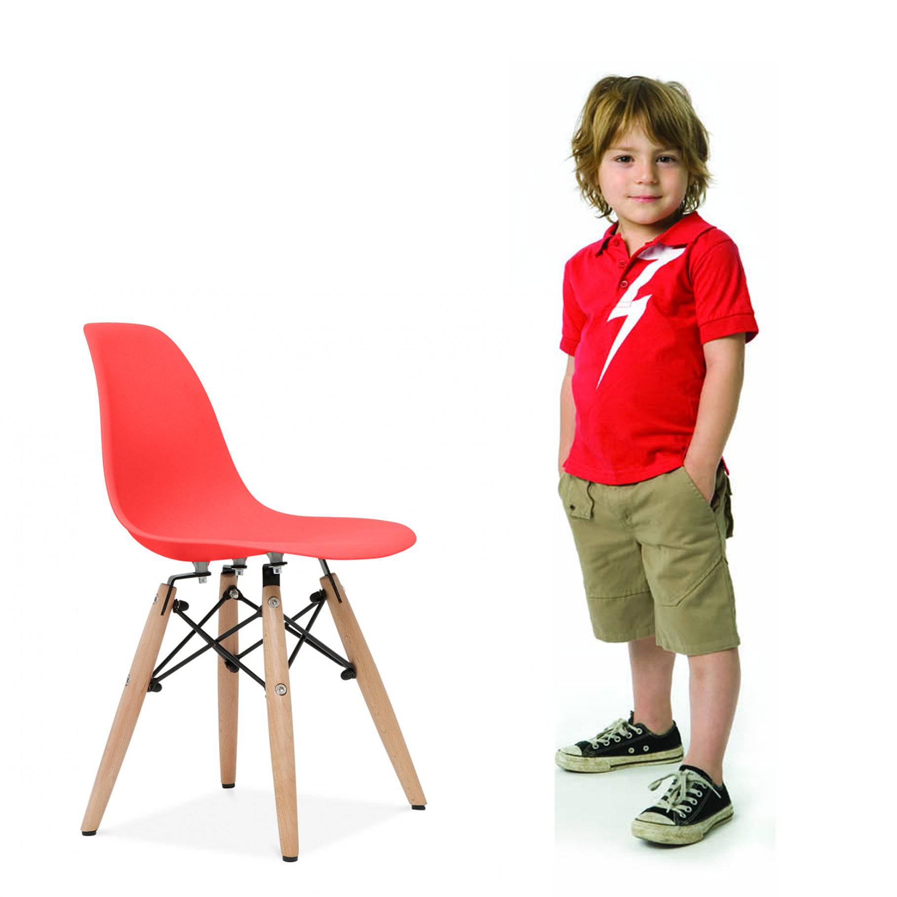 Kids Chair Plastic Pc-0117W-P - Kids Chairs - ebarza Furniture UAE | Shop Modern Furniture in Abu Dhabi & Dubai - مفروشات ايبازرا في الامارات | تسوق اثاث عصري وديكورات مميزة في دبي وابوظبي