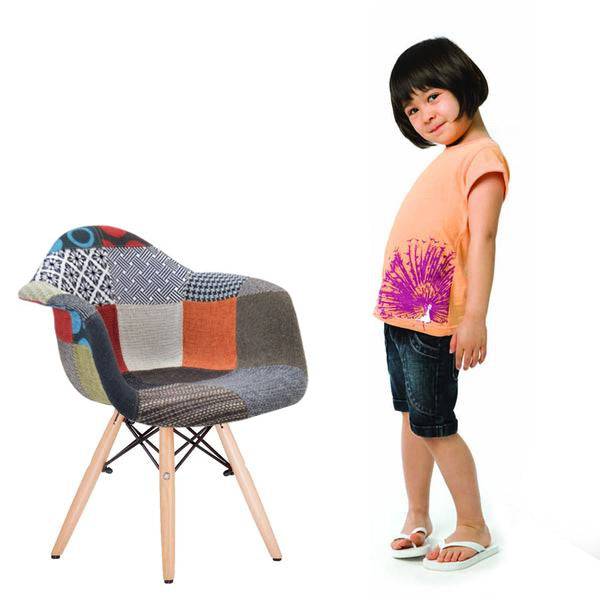 Kids Fabric Chair Pc-0119Wb - Kids Chairs - ebarza Furniture UAE | Shop Modern Furniture in Abu Dhabi & Dubai - مفروشات ايبازرا في الامارات | تسوق اثاث عصري وديكورات مميزة في دبي وابوظبي