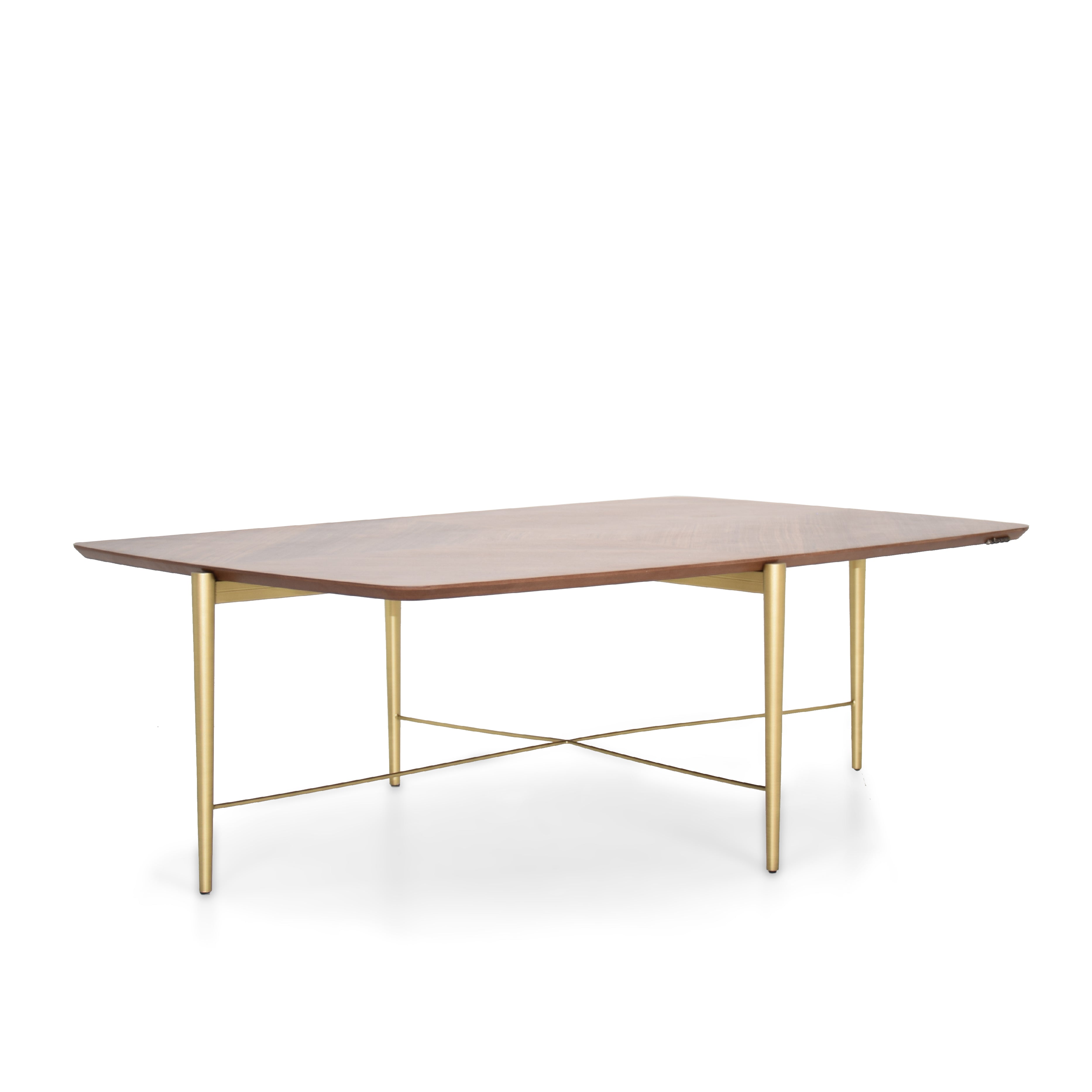 Kito Center Table With Wood Top Ktoct-055 - Coffee Tables - ebarza Furniture UAE | Shop Modern Furniture in Abu Dhabi & Dubai - مفروشات ايبازرا في الامارات | تسوق اثاث عصري وديكورات مميزة في دبي وابوظبي