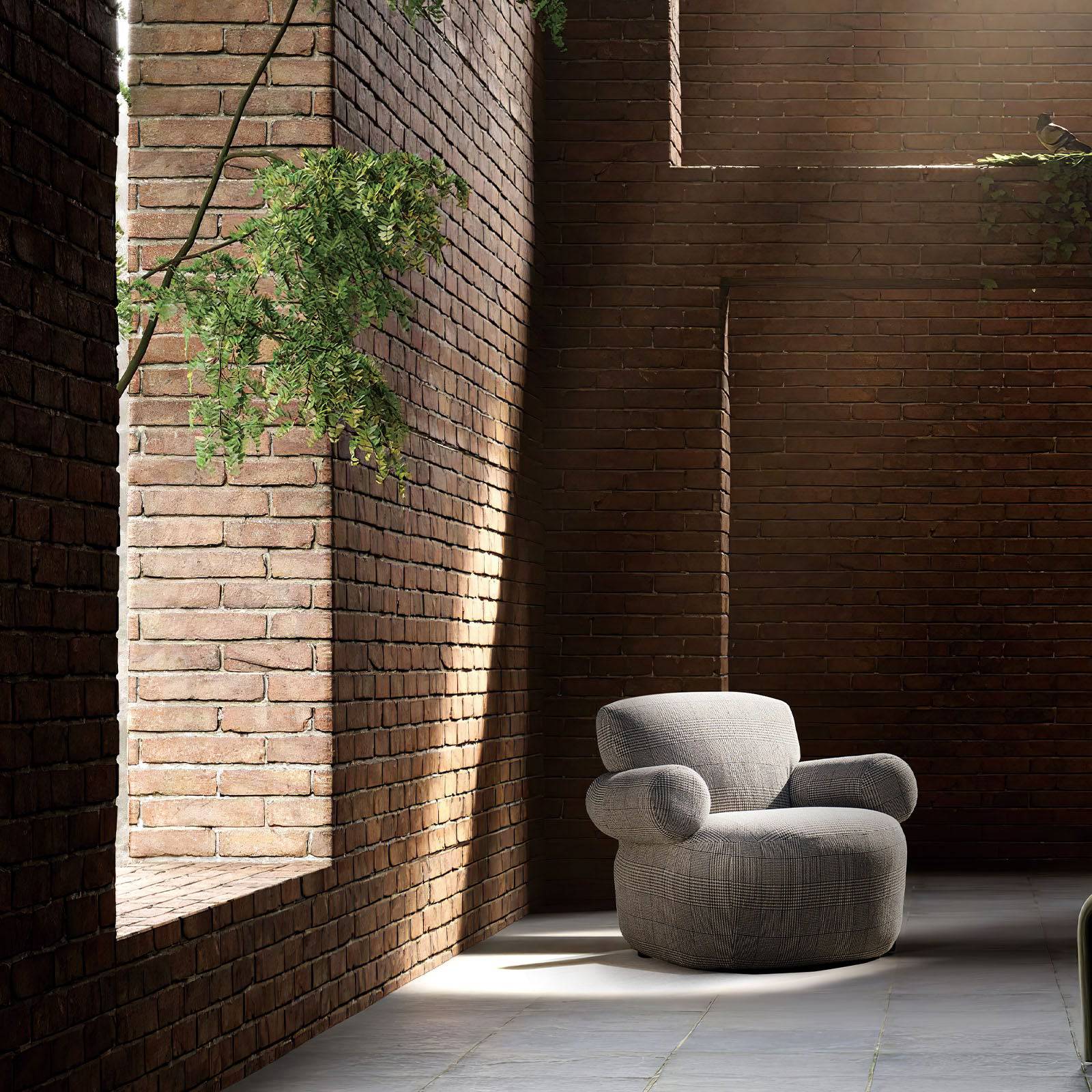 Lagona Armchair Lc048 - Armchairs - ebarza Furniture UAE | Shop Modern Furniture in Abu Dhabi & Dubai - مفروشات ايبازرا في الامارات | تسوق اثاث عصري وديكورات مميزة في دبي وابوظبي