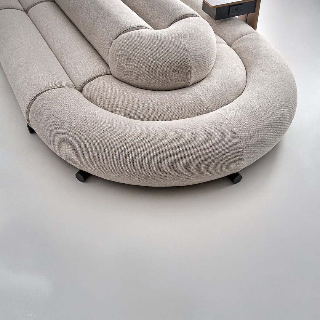 Laisi 2-Seater Mirroring Module With 2/3 Back(Left side) - SF238-F - Sofas - ebarza Furniture UAE | Shop Modern Furniture in Abu Dhabi & Dubai - مفروشات ايبازرا في الامارات | تسوق اثاث عصري وديكورات مميزة في دبي وابوظبي