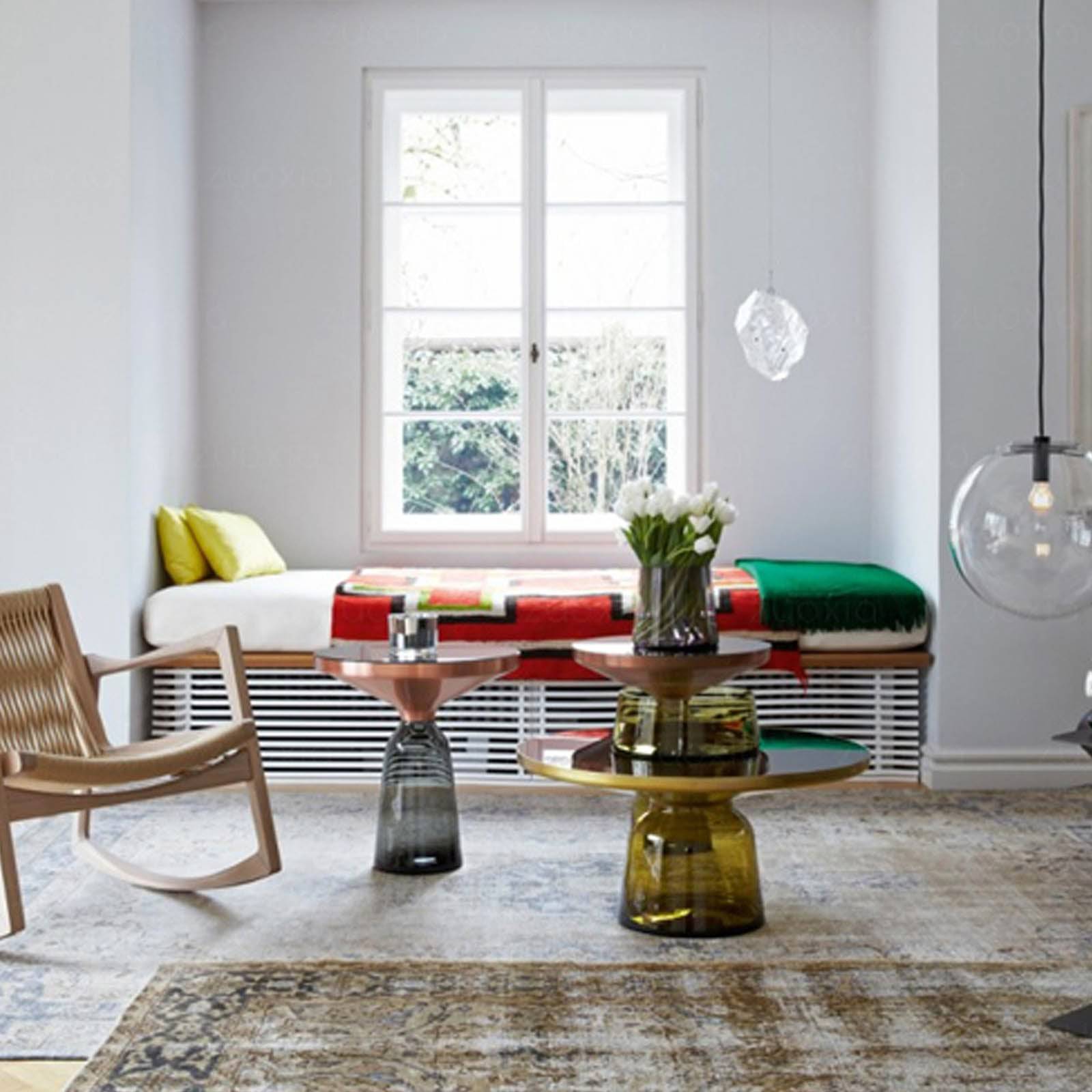 Latina Coffee Table Tg-26-Ct8485-75 GRY/G - Coffee Tables - ebarza Furniture UAE | Shop Modern Furniture in Abu Dhabi & Dubai - مفروشات ايبازرا في الامارات | تسوق اثاث عصري وديكورات مميزة في دبي وابوظبي