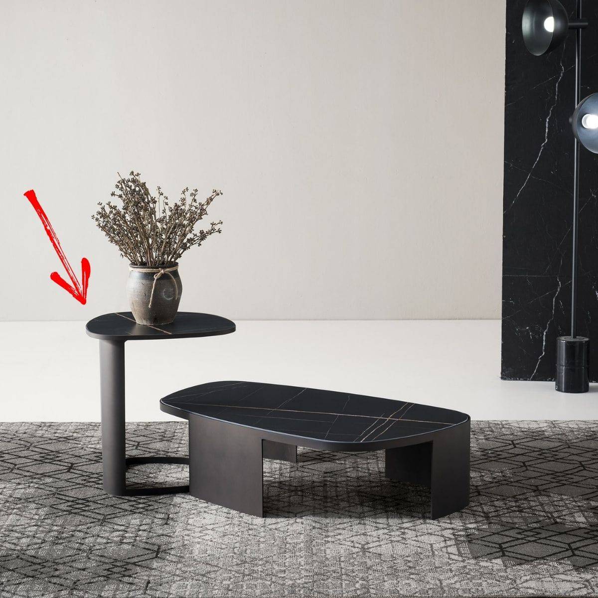 Lauren Side Table Lt041S - Coffee Tables - ebarza Furniture UAE | Shop Modern Furniture in Abu Dhabi & Dubai - مفروشات ايبازرا في الامارات | تسوق اثاث عصري وديكورات مميزة في دبي وابوظبي