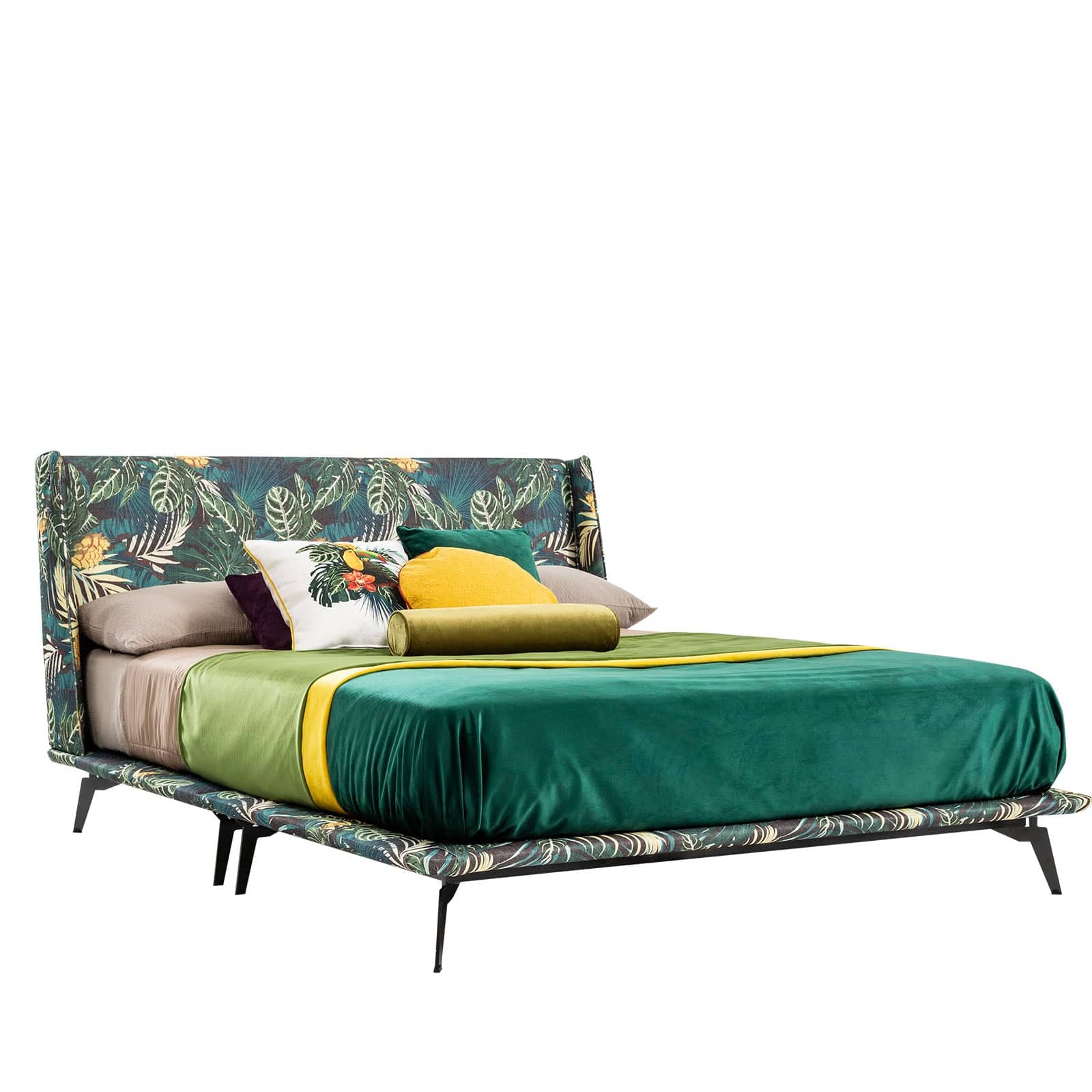 Lazio Amazon King Size Lazioamazon - Bedsteads - ebarza Furniture UAE | Shop Modern Furniture in Abu Dhabi & Dubai - مفروشات ايبازرا في الامارات | تسوق اثاث عصري وديكورات مميزة في دبي وابوظبي