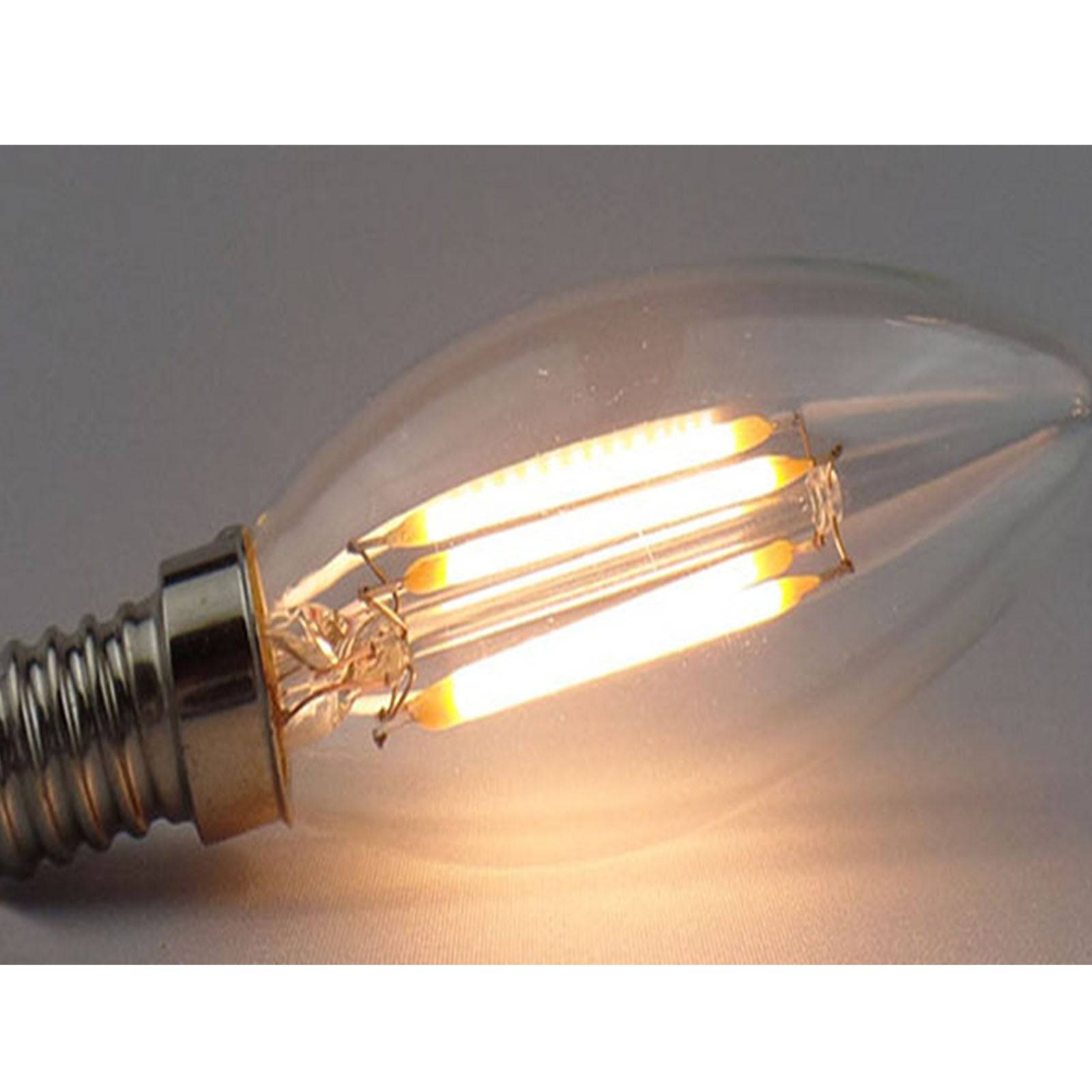 Led E14 Vintage Bulb C35-6W - Bulbs - ebarza Furniture UAE | Shop Modern Furniture in Abu Dhabi & Dubai - مفروشات ايبازرا في الامارات | تسوق اثاث عصري وديكورات مميزة في دبي وابوظبي