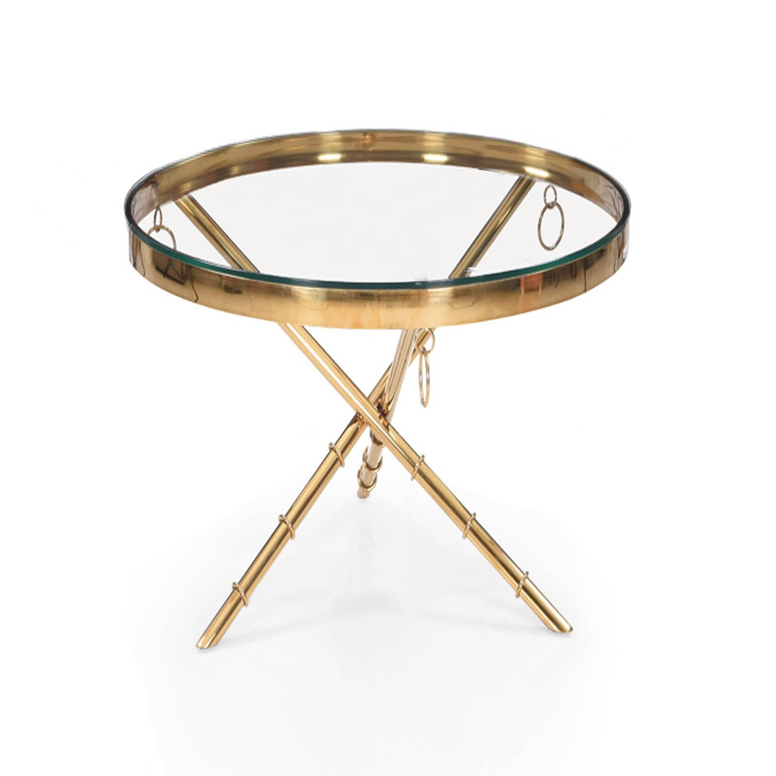 Lima Side Table Tg-33-G - Side Tables - ebarza Furniture UAE | Shop Modern Furniture in Abu Dhabi & Dubai - مفروشات ايبازرا في الامارات | تسوق اثاث عصري وديكورات مميزة في دبي وابوظبي