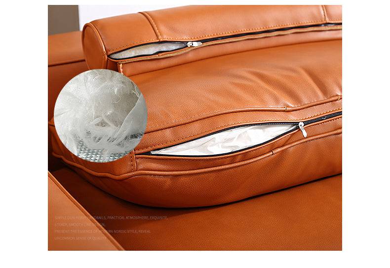 Lorraine Classic Sofa Sf019-3 / SF19-3 - Orange - Sofas - ebarza Furniture UAE | Shop Modern Furniture in Abu Dhabi & Dubai - مفروشات ايبازرا في الامارات | تسوق اثاث عصري وديكورات مميزة في دبي وابوظبي