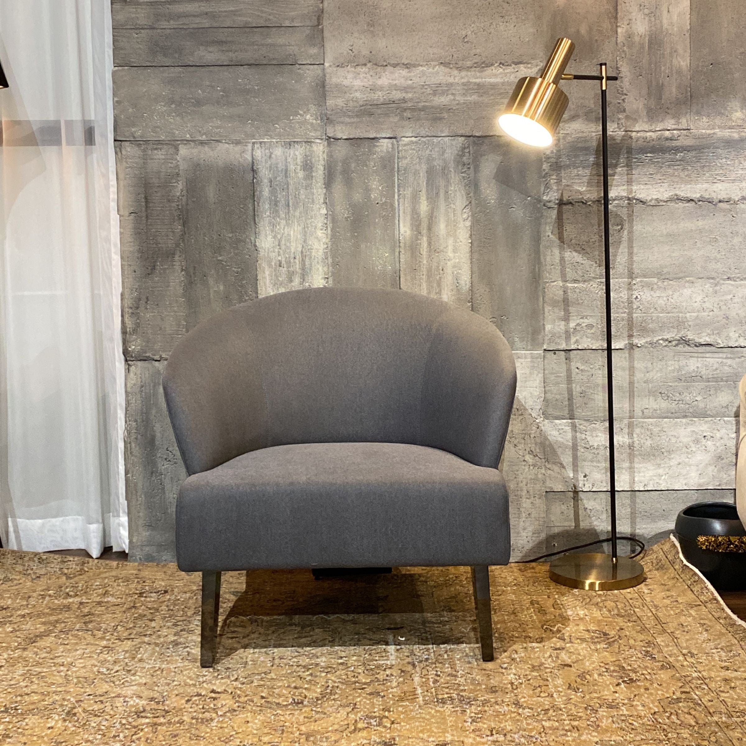 Lounge Chair MLL-A24 - Lounge Chairs - ebarza Furniture UAE | Shop Modern Furniture in Abu Dhabi & Dubai - مفروشات ايبازرا في الامارات | تسوق اثاث عصري وديكورات مميزة في دبي وابوظبي