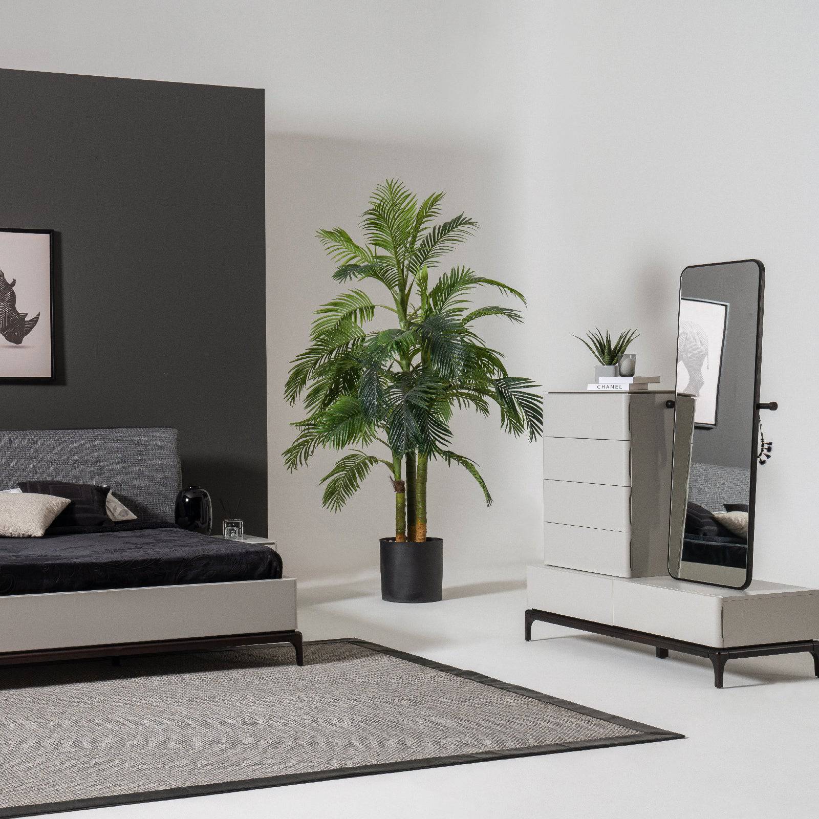 Lucca Dresser And Mirror Lucca-Dresser - Dressers and Mirrors - ebarza Furniture UAE | Shop Modern Furniture in Abu Dhabi & Dubai - مفروشات ايبازرا في الامارات | تسوق اثاث عصري وديكورات مميزة في دبي وابوظبي