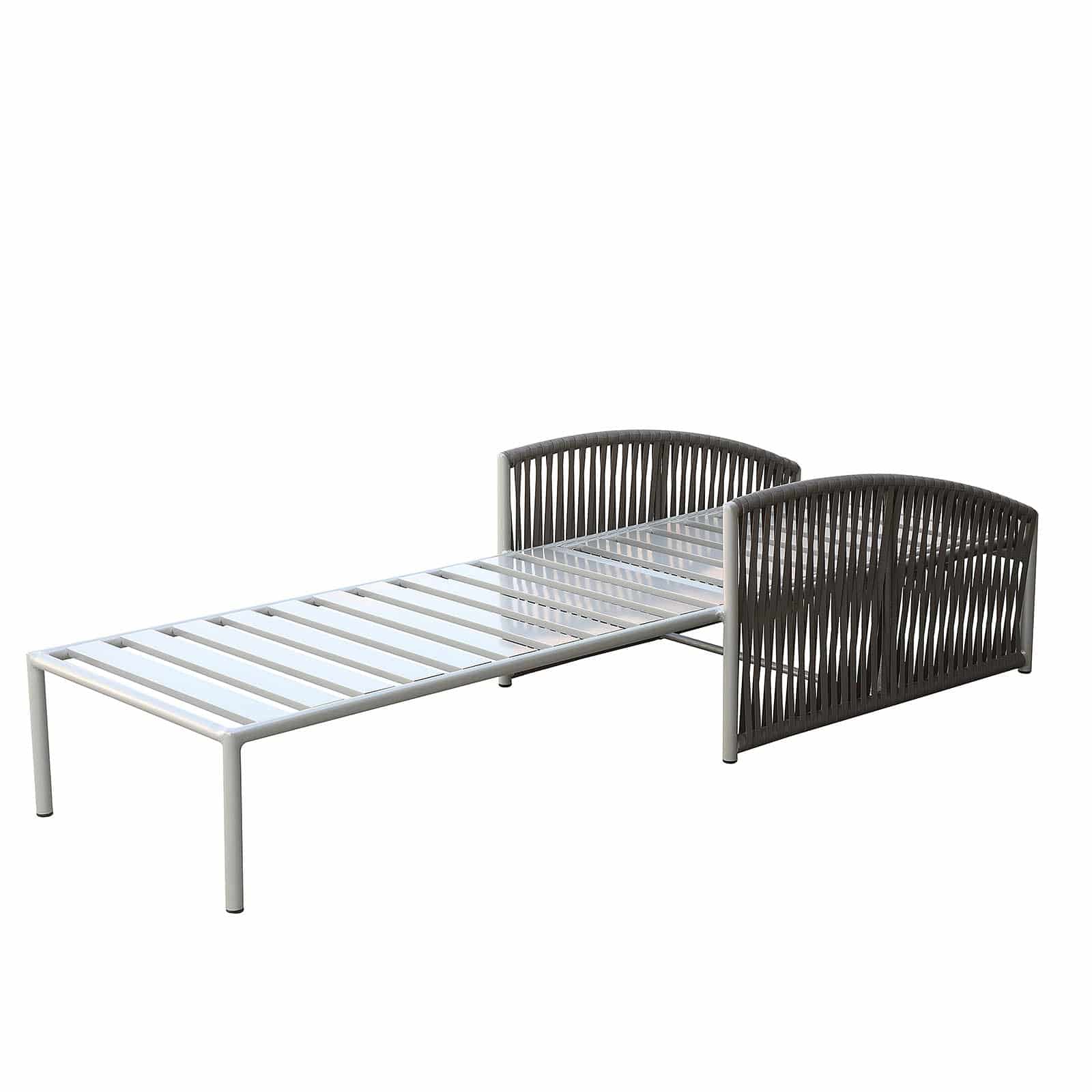 Lyon Sunbed Outdoor 20840101 - Sunloungers - ebarza Furniture UAE | Shop Modern Furniture in Abu Dhabi & Dubai - مفروشات ايبازرا في الامارات | تسوق اثاث عصري وديكورات مميزة في دبي وابوظبي