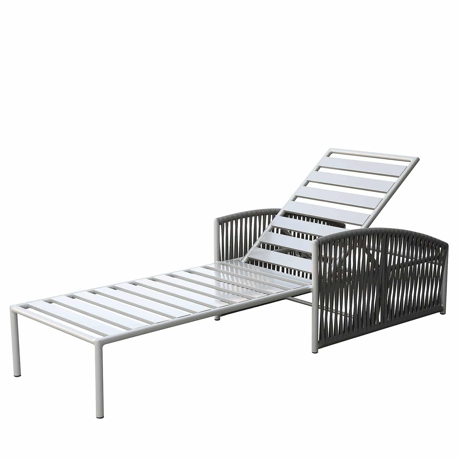 Lyon Sunbed Outdoor 20840101 - Sunloungers - ebarza Furniture UAE | Shop Modern Furniture in Abu Dhabi & Dubai - مفروشات ايبازرا في الامارات | تسوق اثاث عصري وديكورات مميزة في دبي وابوظبي