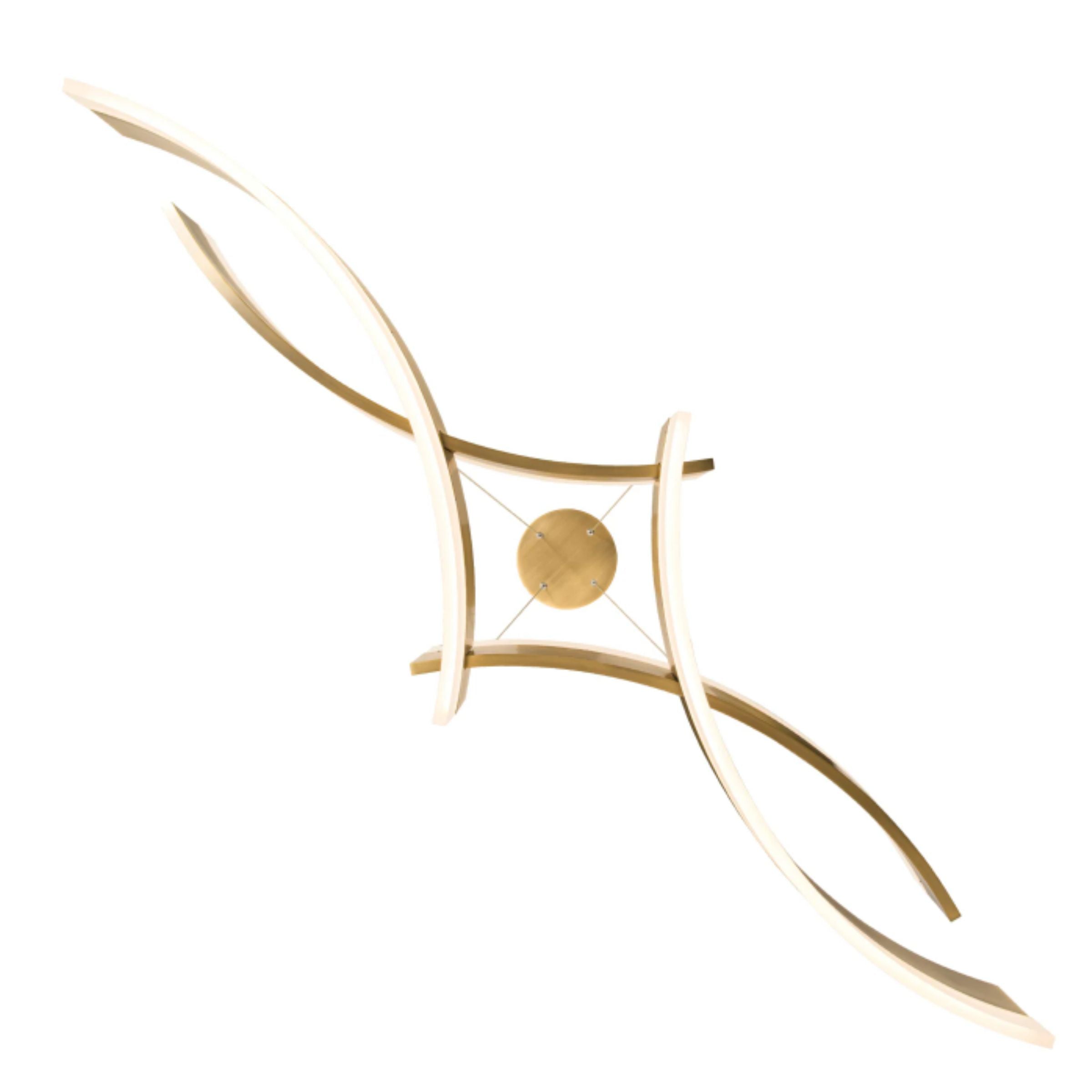 Pre-order 35 Days Delivery Lyra Gold Pendant Lamp CY-DD-1027-G - Pendant Lamps - ebarza Furniture UAE | Shop Modern Furniture in Abu Dhabi & Dubai - مفروشات ايبازرا في الامارات | تسوق اثاث عصري وديكورات مميزة في دبي وابوظبي