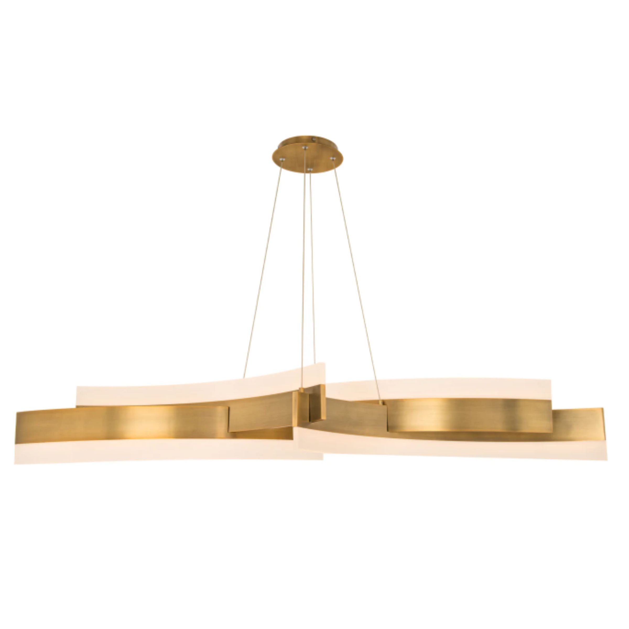 Pre-order 35 Days Delivery Lyra Gold Pendant Lamp CY-DD-1027-G - Pendant Lamps - ebarza Furniture UAE | Shop Modern Furniture in Abu Dhabi & Dubai - مفروشات ايبازرا في الامارات | تسوق اثاث عصري وديكورات مميزة في دبي وابوظبي