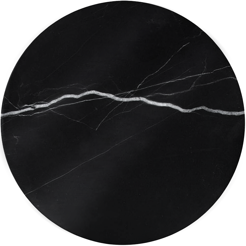 Madrid Natural Marble Bar Table St8644-60B-Bk - Bar Tables - ebarza Furniture UAE | Shop Modern Furniture in Abu Dhabi & Dubai - مفروشات ايبازرا في الامارات | تسوق اثاث عصري وديكورات مميزة في دبي وابوظبي