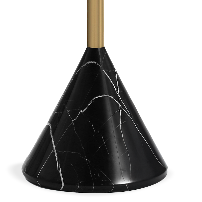 Madrid Natural Marble Side Table St8644-70A-Bk - Side Tables - ebarza Furniture UAE | Shop Modern Furniture in Abu Dhabi & Dubai - مفروشات ايبازرا في الامارات | تسوق اثاث عصري وديكورات مميزة في دبي وابوظبي