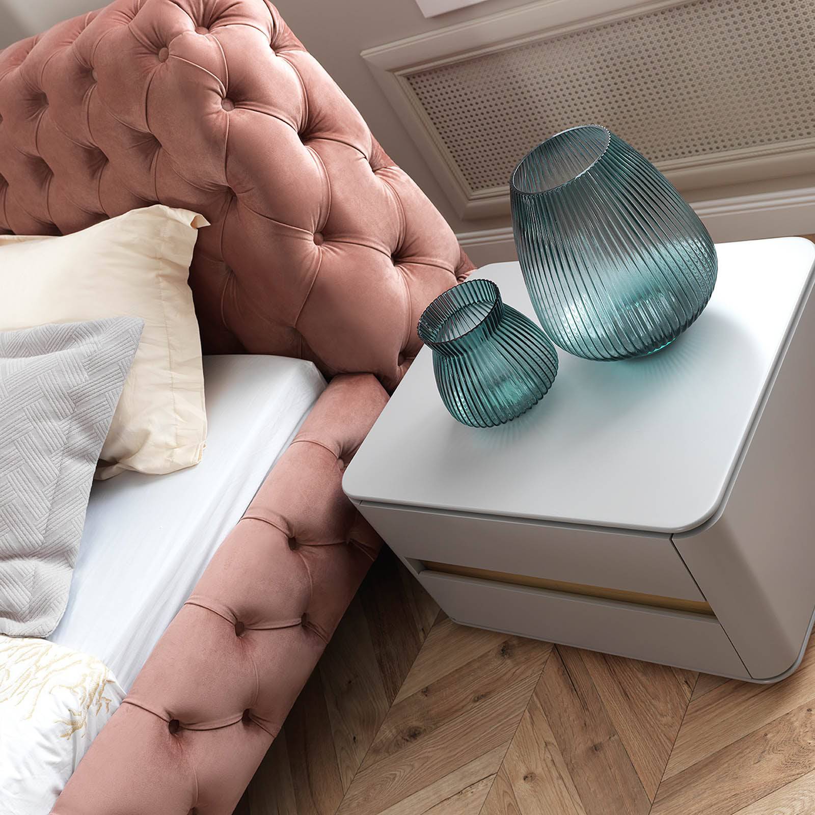 Malena Queen Bedstead Malena001-P-Bed - Bedsteads - ebarza Furniture UAE | Shop Modern Furniture in Abu Dhabi & Dubai - مفروشات ايبازرا في الامارات | تسوق اثاث عصري وديكورات مميزة في دبي وابوظبي