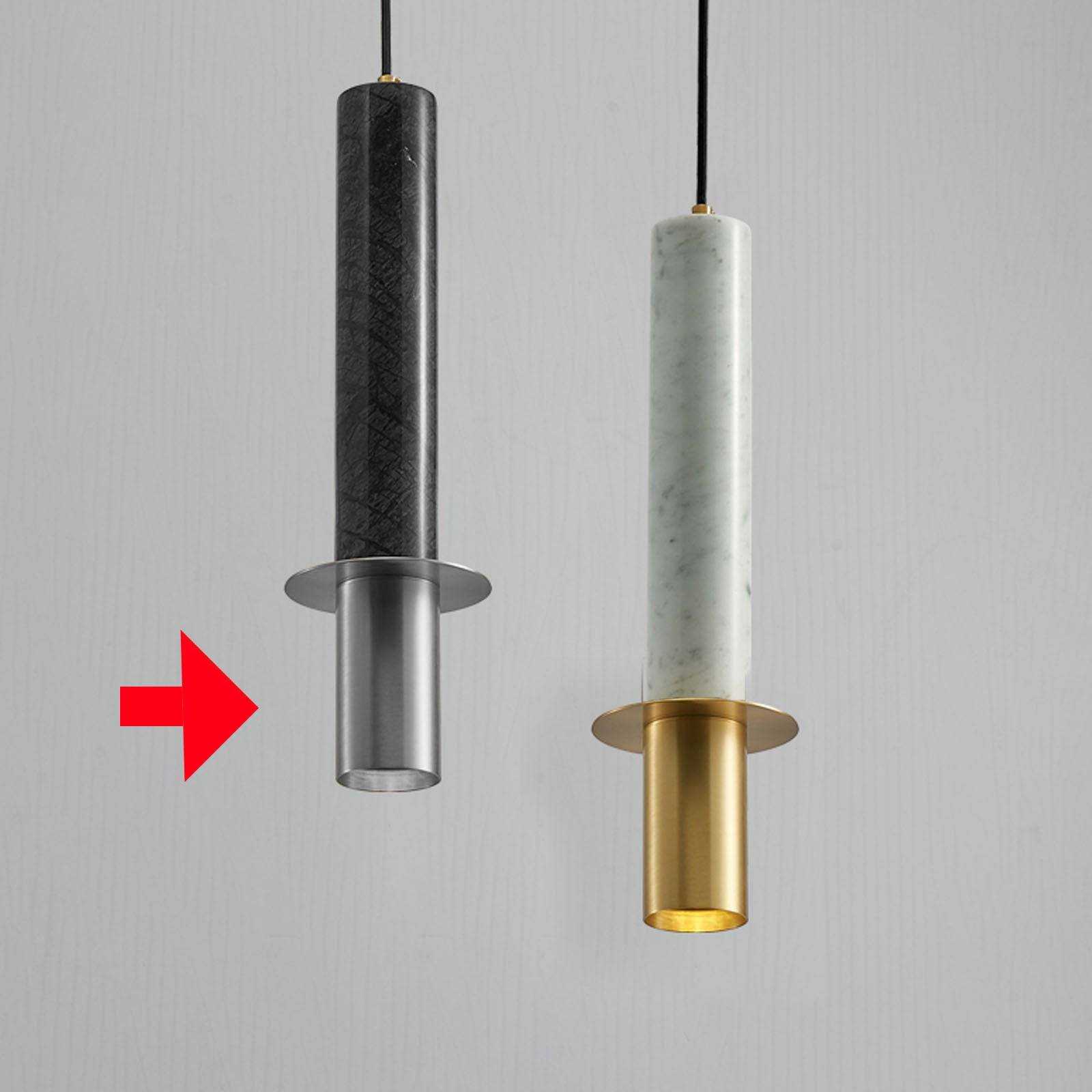 Marble Pendant Lamp Cy-New-074-Bc - Pendant Lamps - ebarza Furniture UAE | Shop Modern Furniture in Abu Dhabi & Dubai - مفروشات ايبازرا في الامارات | تسوق اثاث عصري وديكورات مميزة في دبي وابوظبي