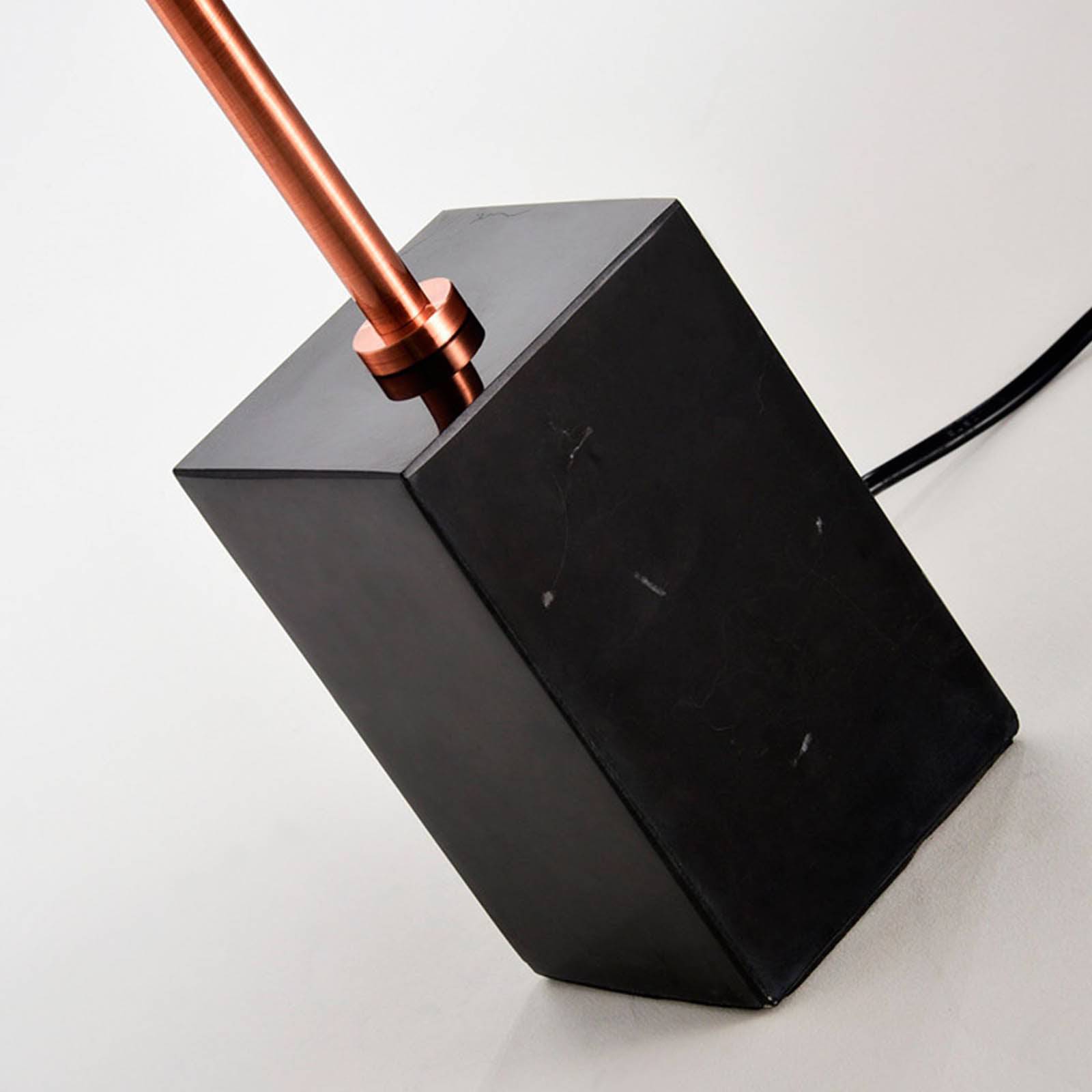 Marble Table Lamp Cl1180T-Bl - Desk\table Lamps - ebarza Furniture UAE | Shop Modern Furniture in Abu Dhabi & Dubai - مفروشات ايبازرا في الامارات | تسوق اثاث عصري وديكورات مميزة في دبي وابوظبي