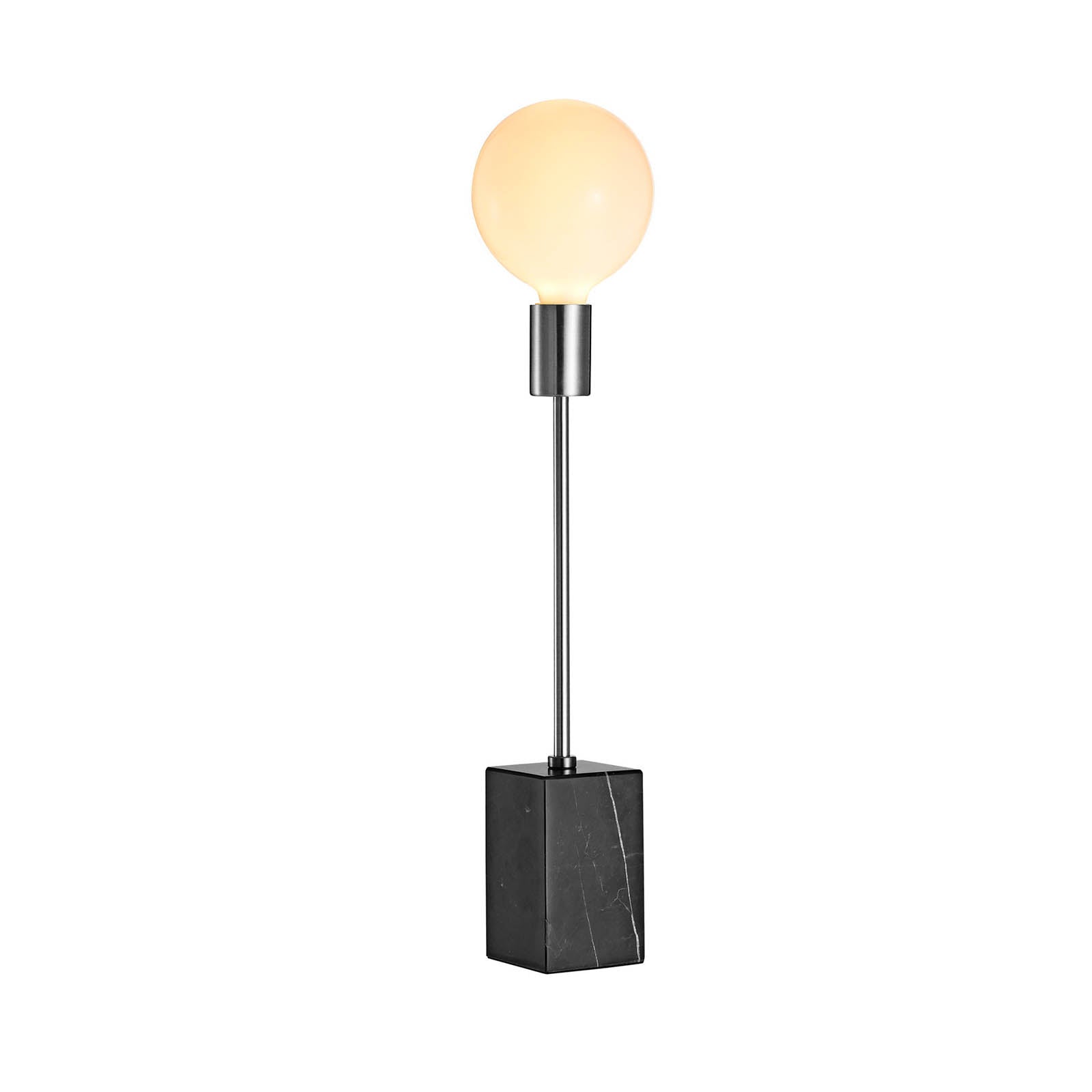 Marble Table Lamp Cl1180T-Ch - Desk\table Lamps - ebarza Furniture UAE | Shop Modern Furniture in Abu Dhabi & Dubai - مفروشات ايبازرا في الامارات | تسوق اثاث عصري وديكورات مميزة في دبي وابوظبي