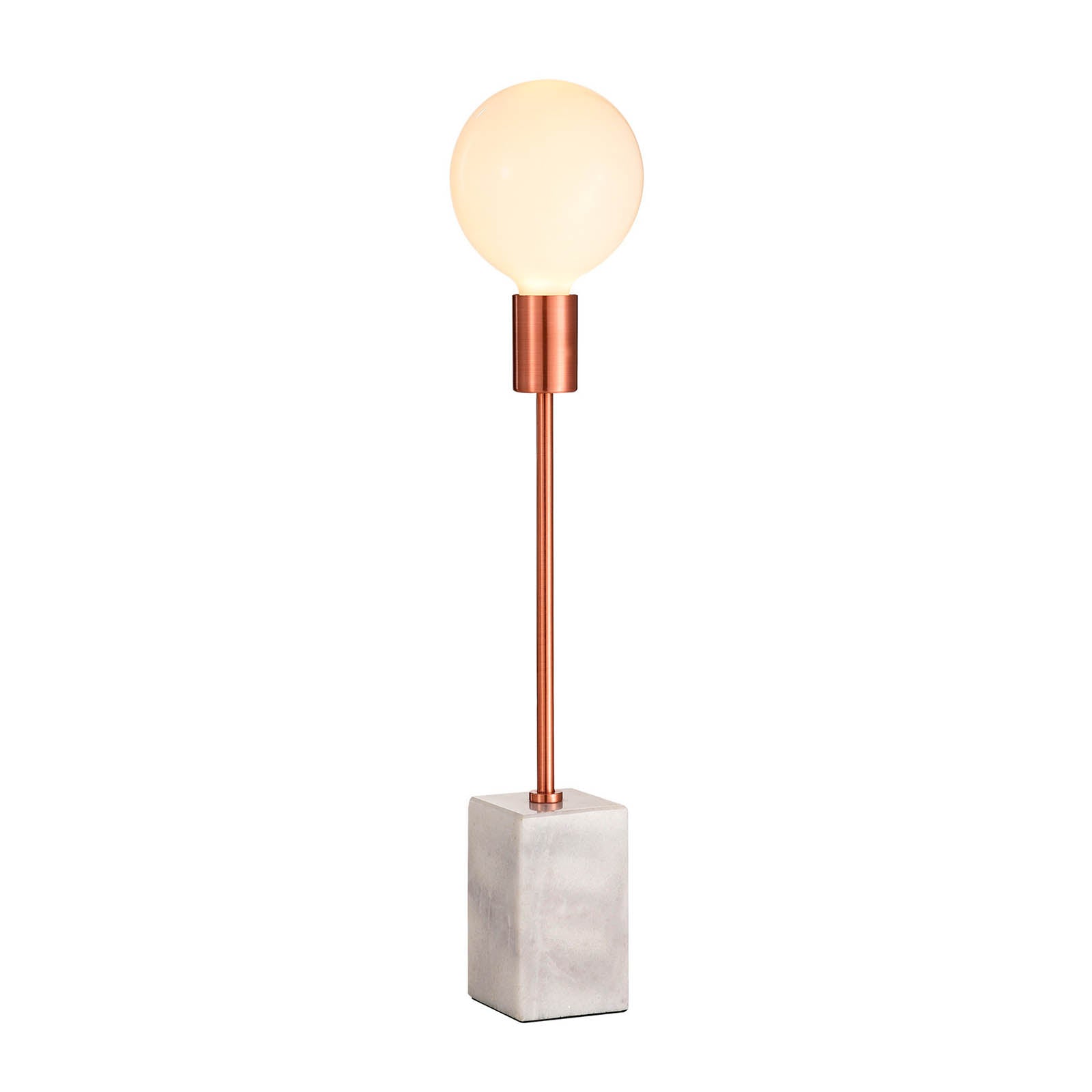 Marble Table Lamp Cl1180T-Rg - Desk\table Lamps - ebarza Furniture UAE | Shop Modern Furniture in Abu Dhabi & Dubai - مفروشات ايبازرا في الامارات | تسوق اثاث عصري وديكورات مميزة في دبي وابوظبي