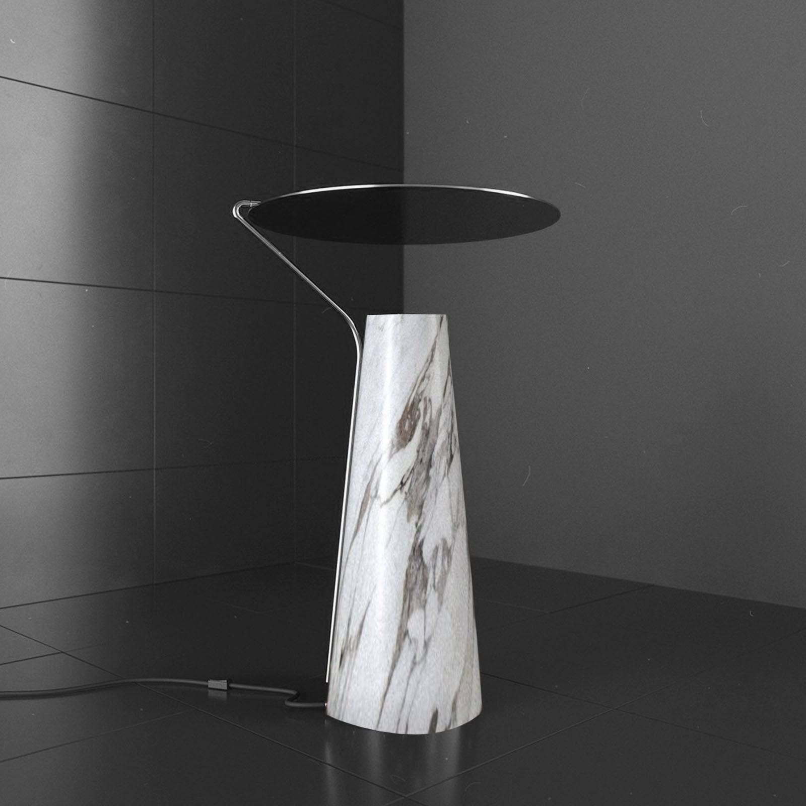 Marble Table Lamp Cy-New-066-W - Desk\table Lamps - ebarza Furniture UAE | Shop Modern Furniture in Abu Dhabi & Dubai - مفروشات ايبازرا في الامارات | تسوق اثاث عصري وديكورات مميزة في دبي وابوظبي