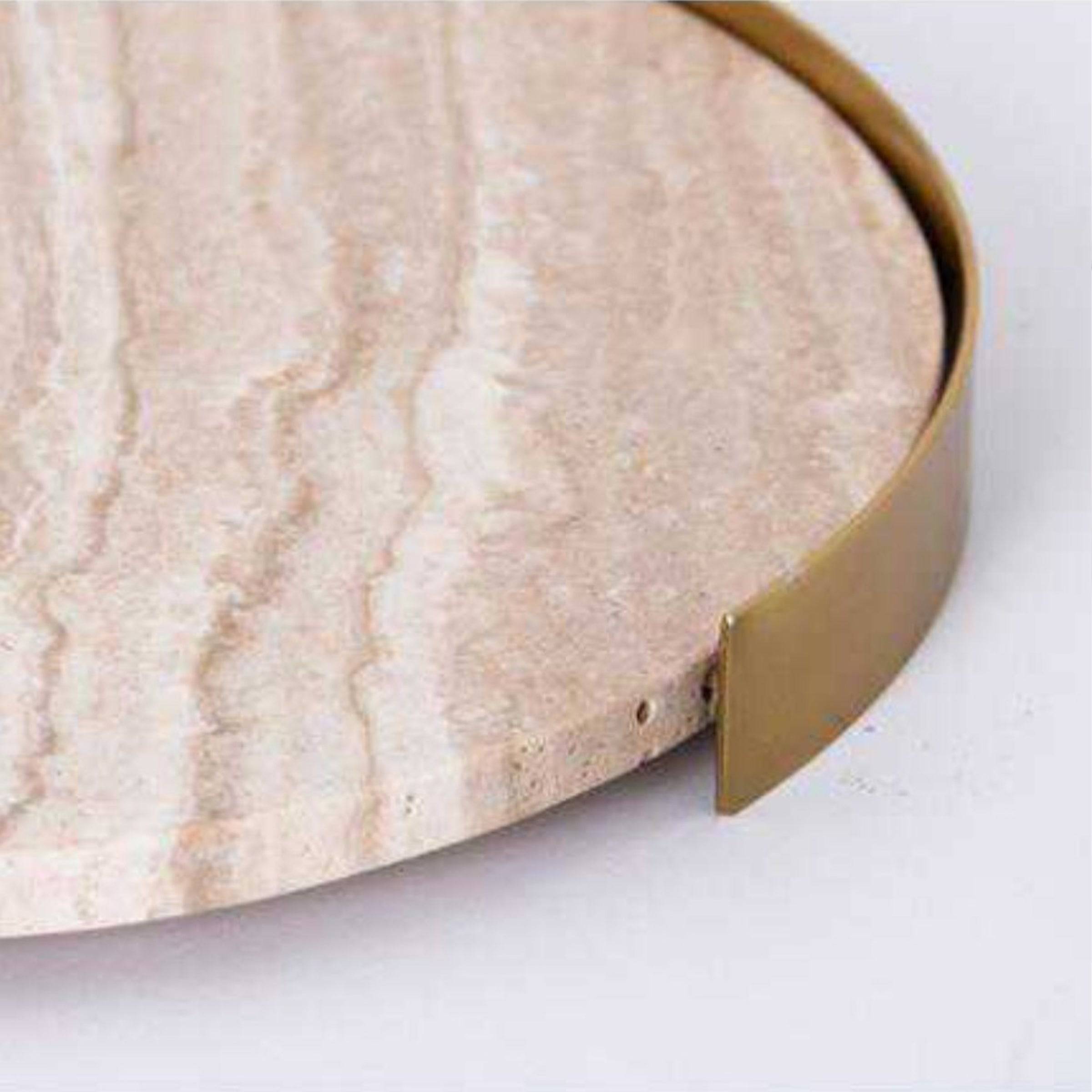 Marble Tray-A Fb-T2020A - Trays - ebarza Furniture UAE | Shop Modern Furniture in Abu Dhabi & Dubai - مفروشات ايبازرا في الامارات | تسوق اثاث عصري وديكورات مميزة في دبي وابوظبي