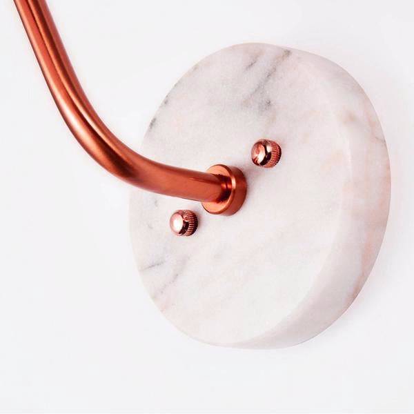 Marble Wall Lamp CL1176-Rg - Wall Lamps - ebarza Furniture UAE | Shop Modern Furniture in Abu Dhabi & Dubai - مفروشات ايبازرا في الامارات | تسوق اثاث عصري وديكورات مميزة في دبي وابوظبي