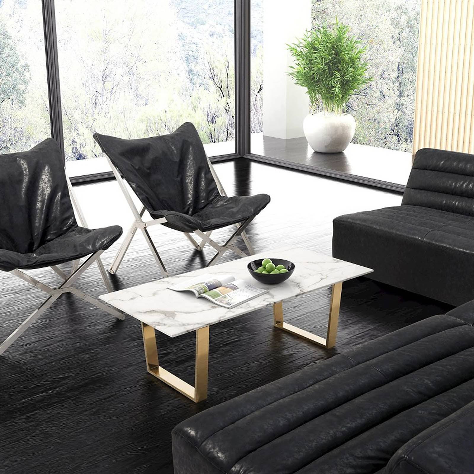 Messina Center Table Tg-36 - Coffee Tables - ebarza Furniture UAE | Shop Modern Furniture in Abu Dhabi & Dubai - مفروشات ايبازرا في الامارات | تسوق اثاث عصري وديكورات مميزة في دبي وابوظبي