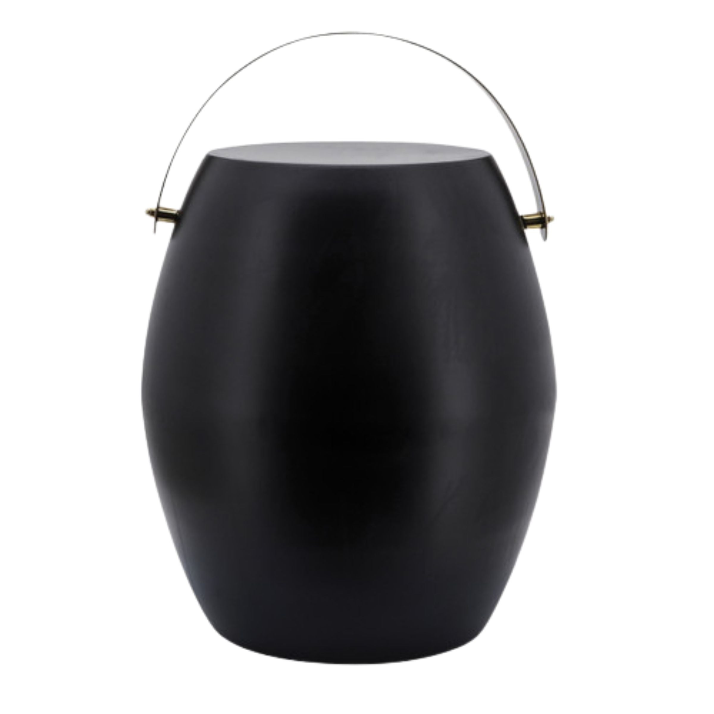 Metal Barrel Accent Table 15636-01 - Side Tables - ebarza Furniture UAE | Shop Modern Furniture in Abu Dhabi & Dubai - مفروشات ايبازرا في الامارات | تسوق اثاث عصري وديكورات مميزة في دبي وابوظبي